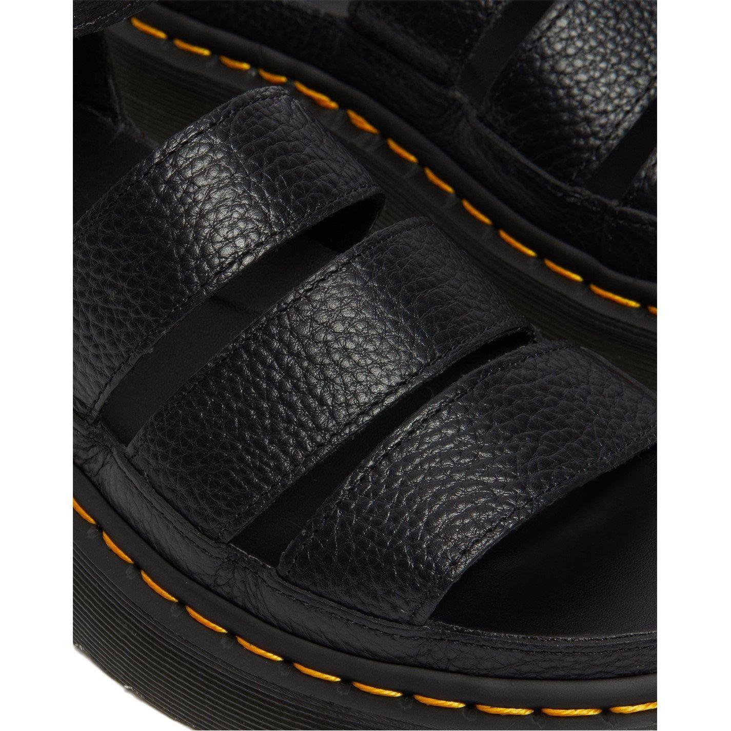 Black - Dr Martens - Clarissa Flatform Sandals - 9