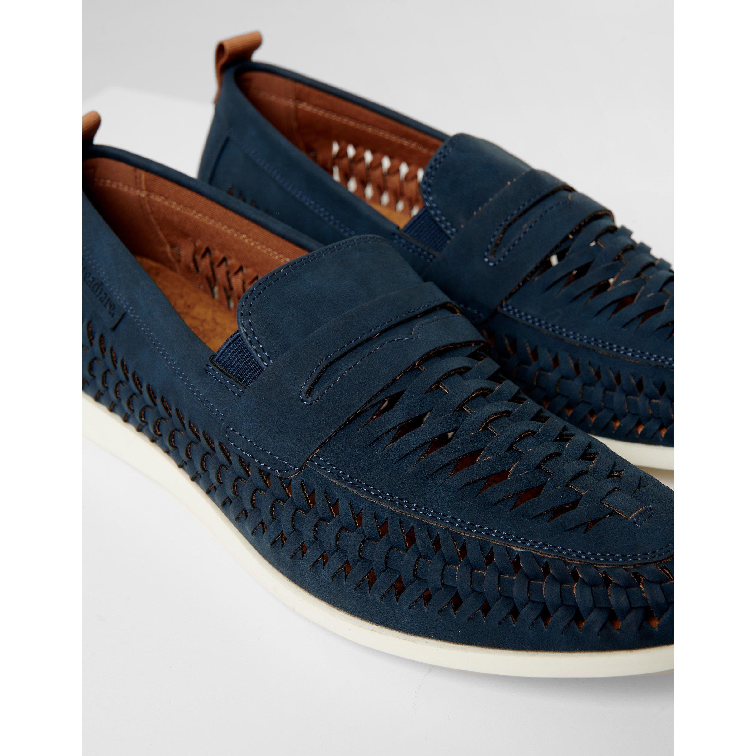 Navy - Threadbare - Aaron Loafer - 2