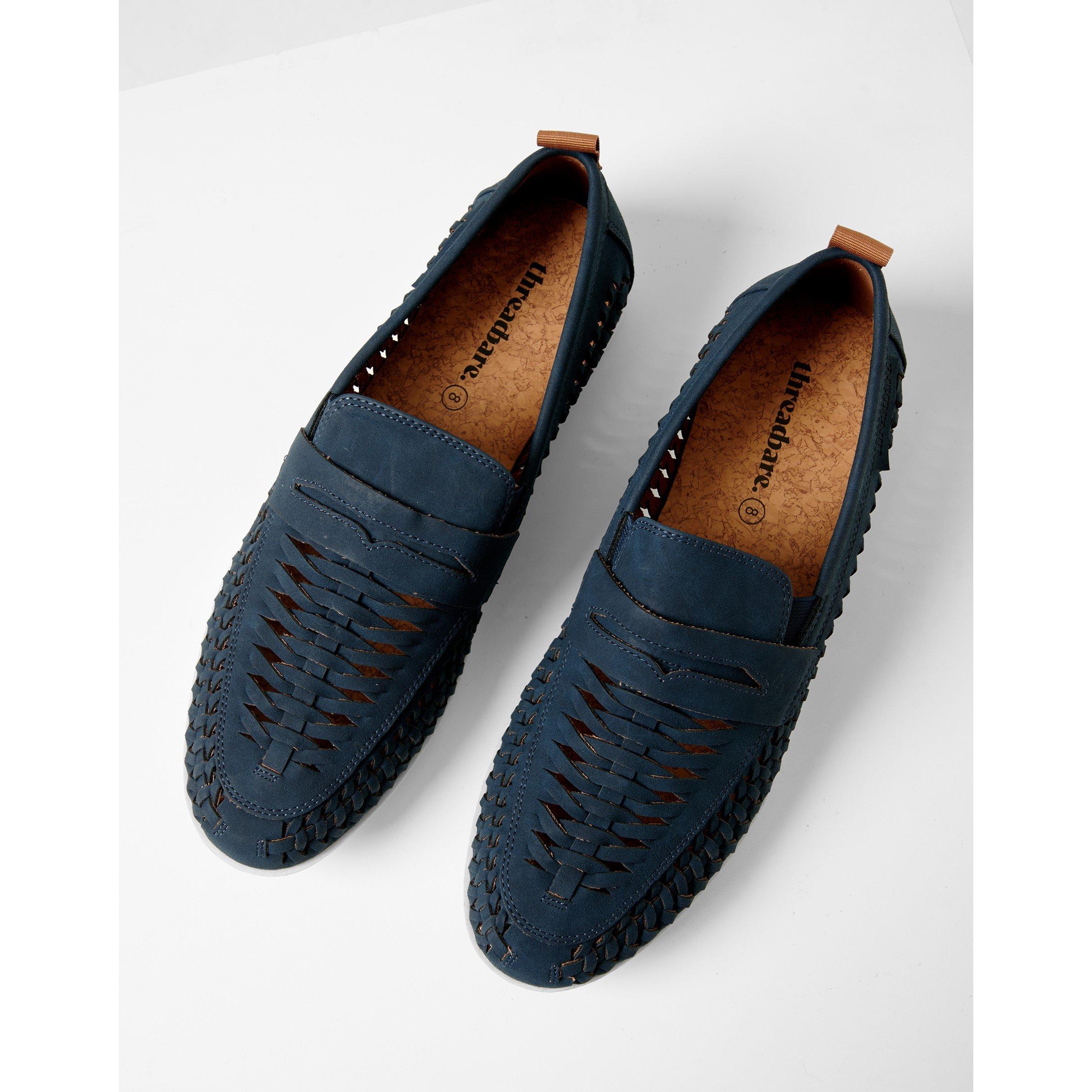 Navy - Threadbare - Aaron Loafer - 3