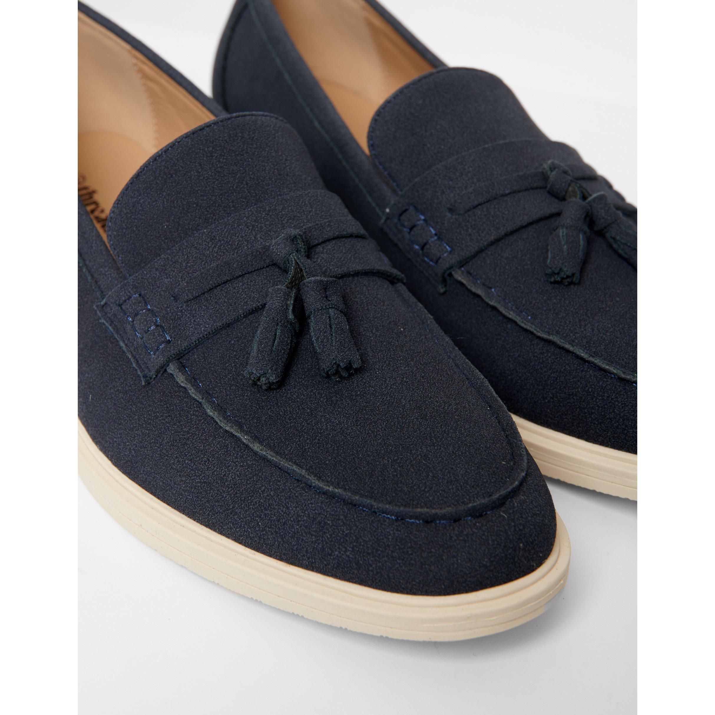 Navy - Threadbare - Men's Alistair Loafer - 2