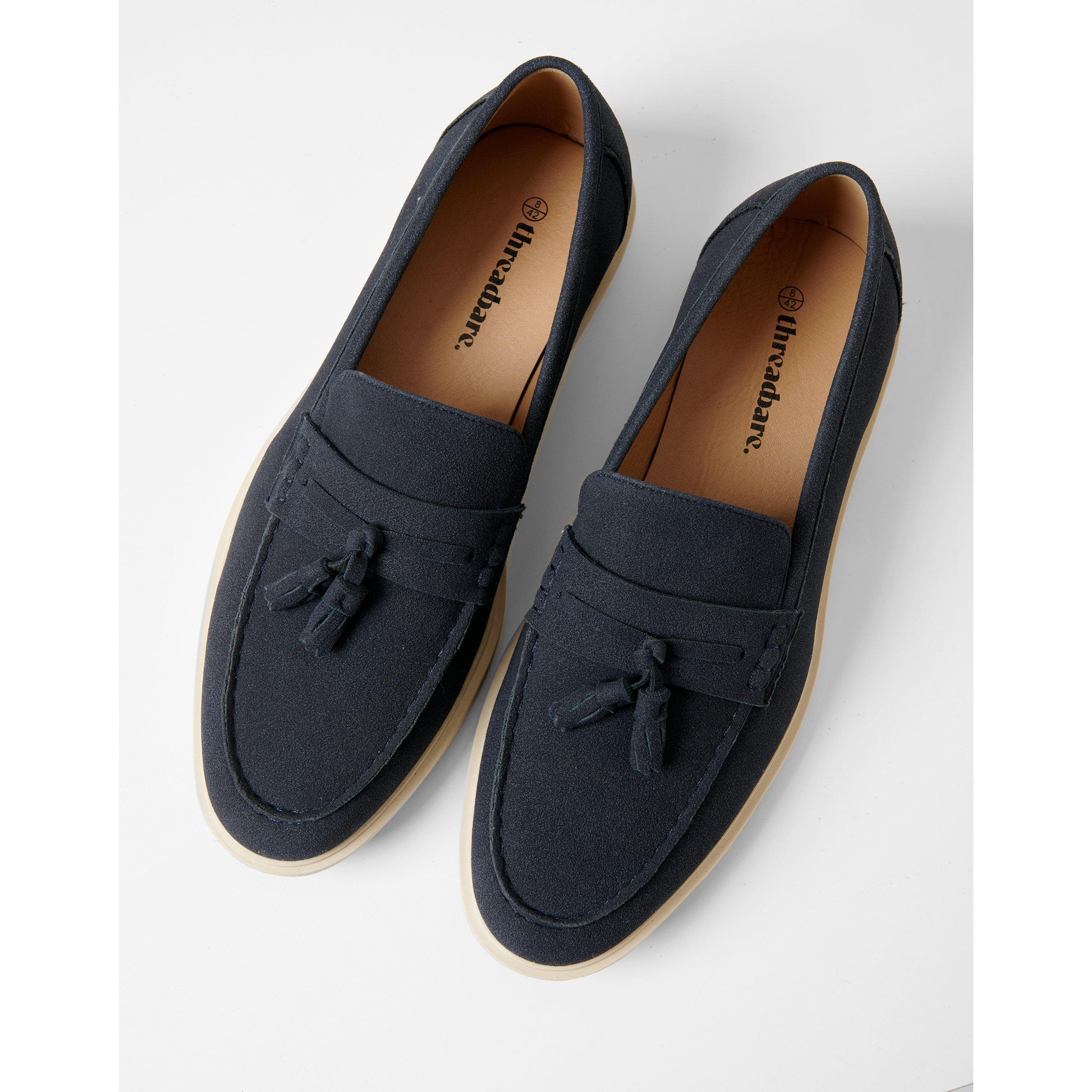 Navy - Threadbare - Men's Alistair Loafer - 3