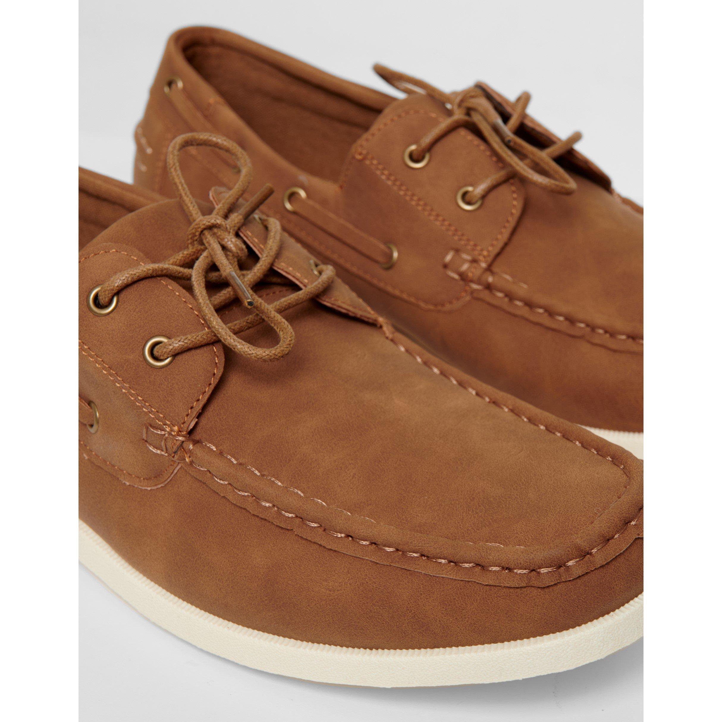 Tan - Threadbare - Boat Shoes - 2