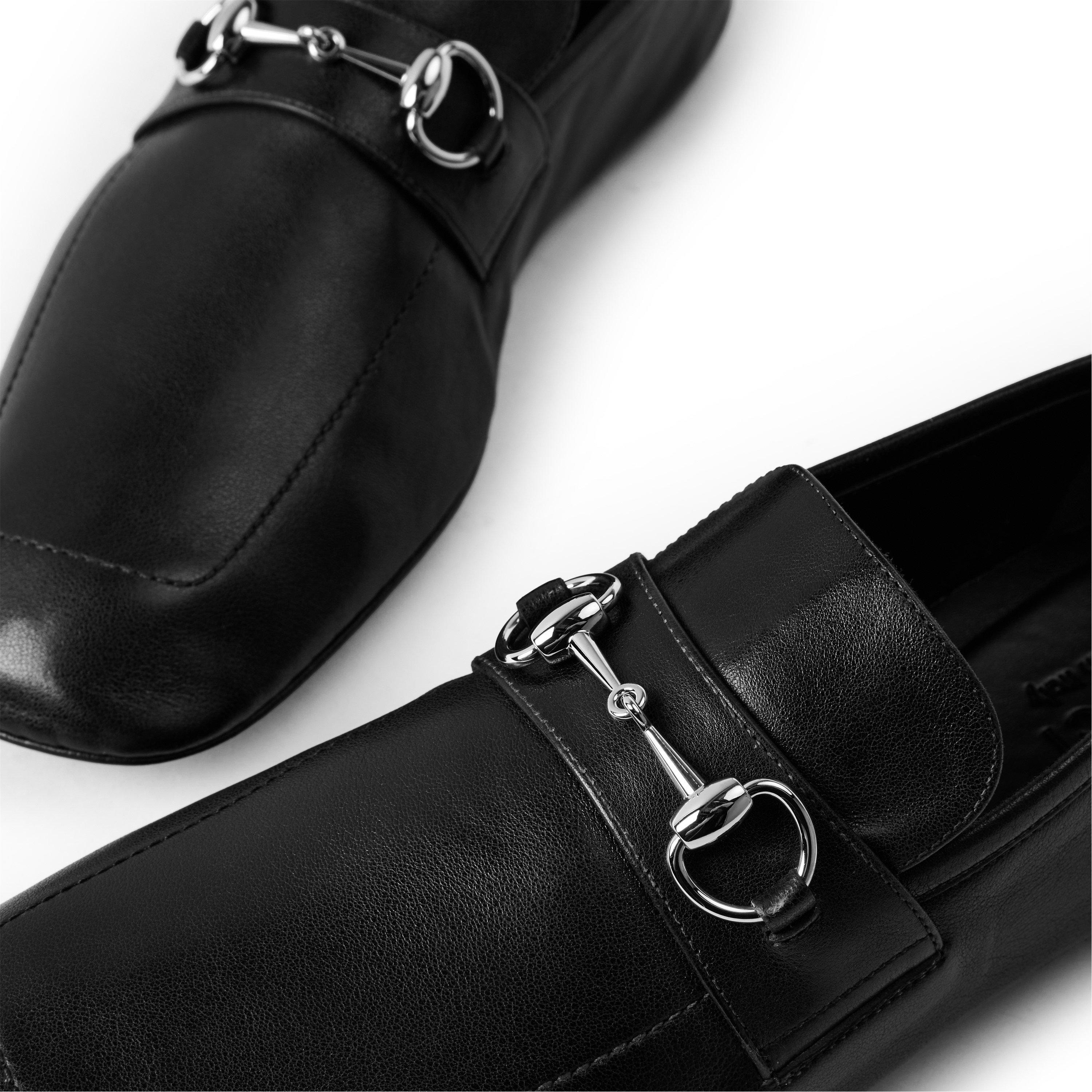 Black - Gucci - Men's Loafers - 3