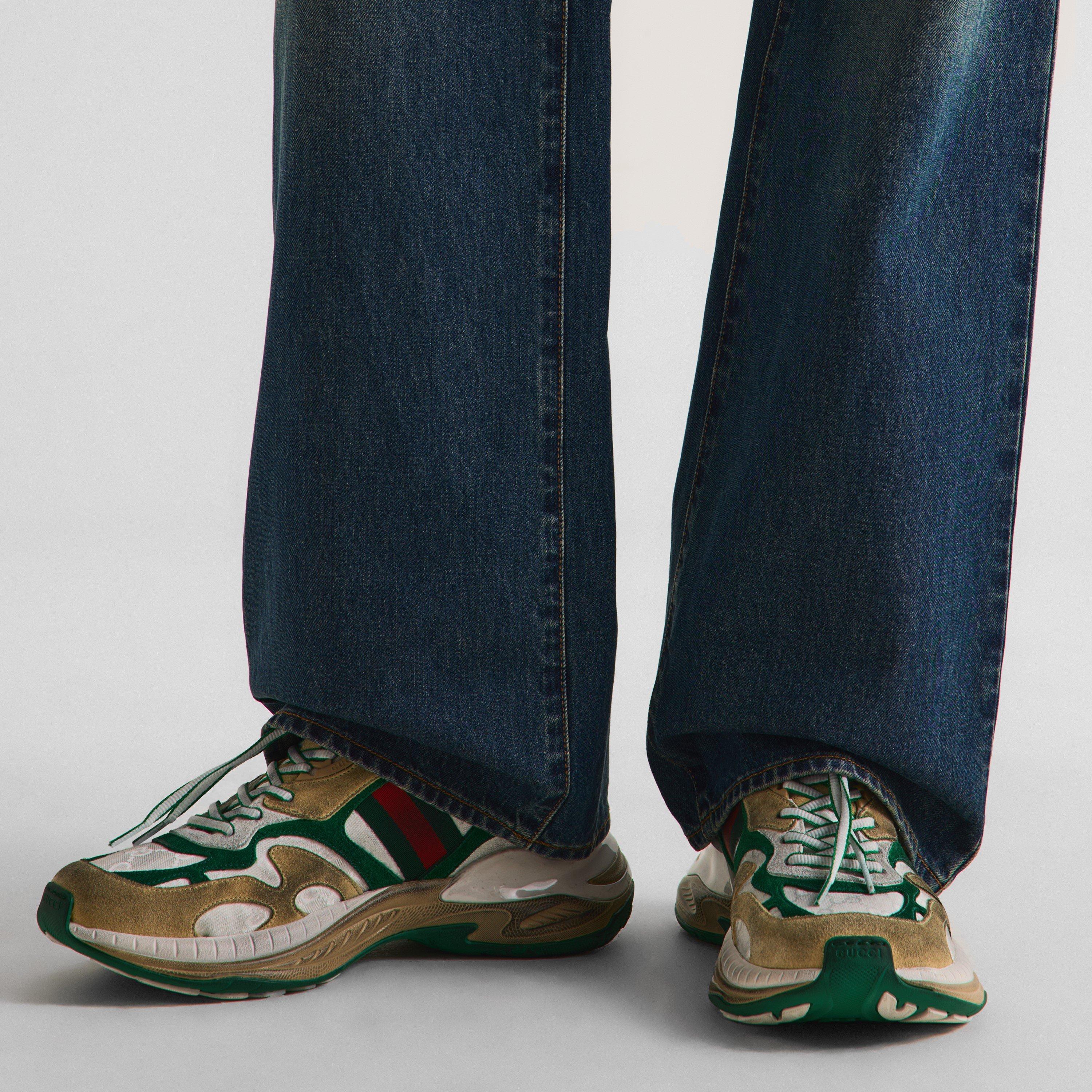 White - Gucci - Men's Chunky Trainers - 3
