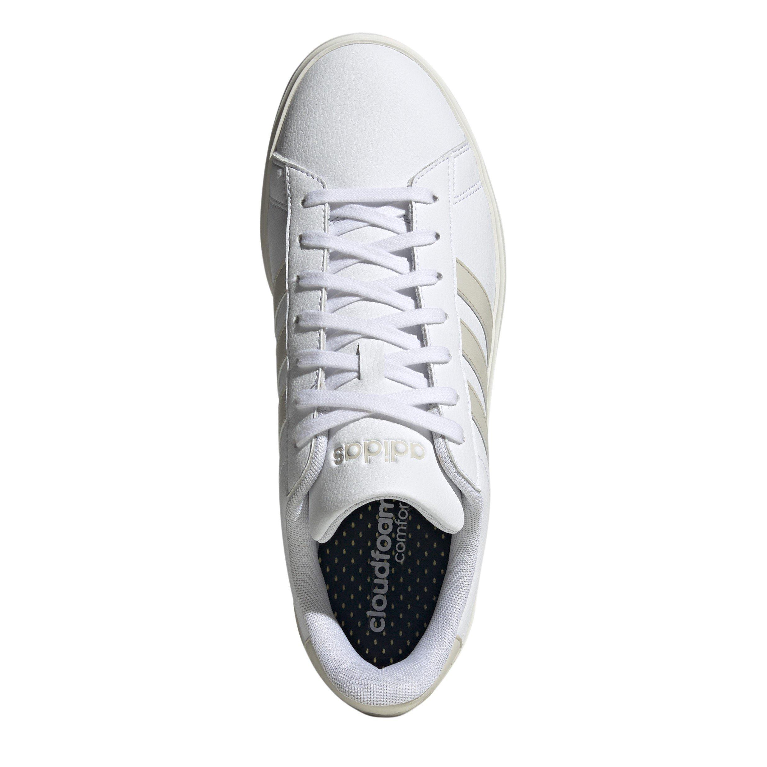 White/Alumina - adidas - Grand Court 2.0 Low-Top Trainers Mens - 5