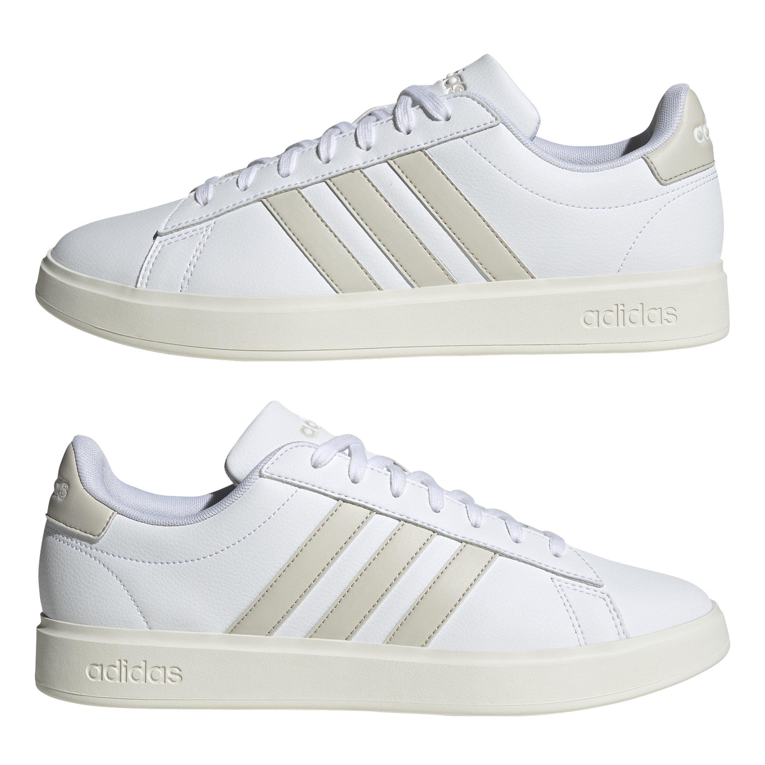 White/Alumina - adidas - Grand Court 2.0 Low-Top Trainers Mens - 9