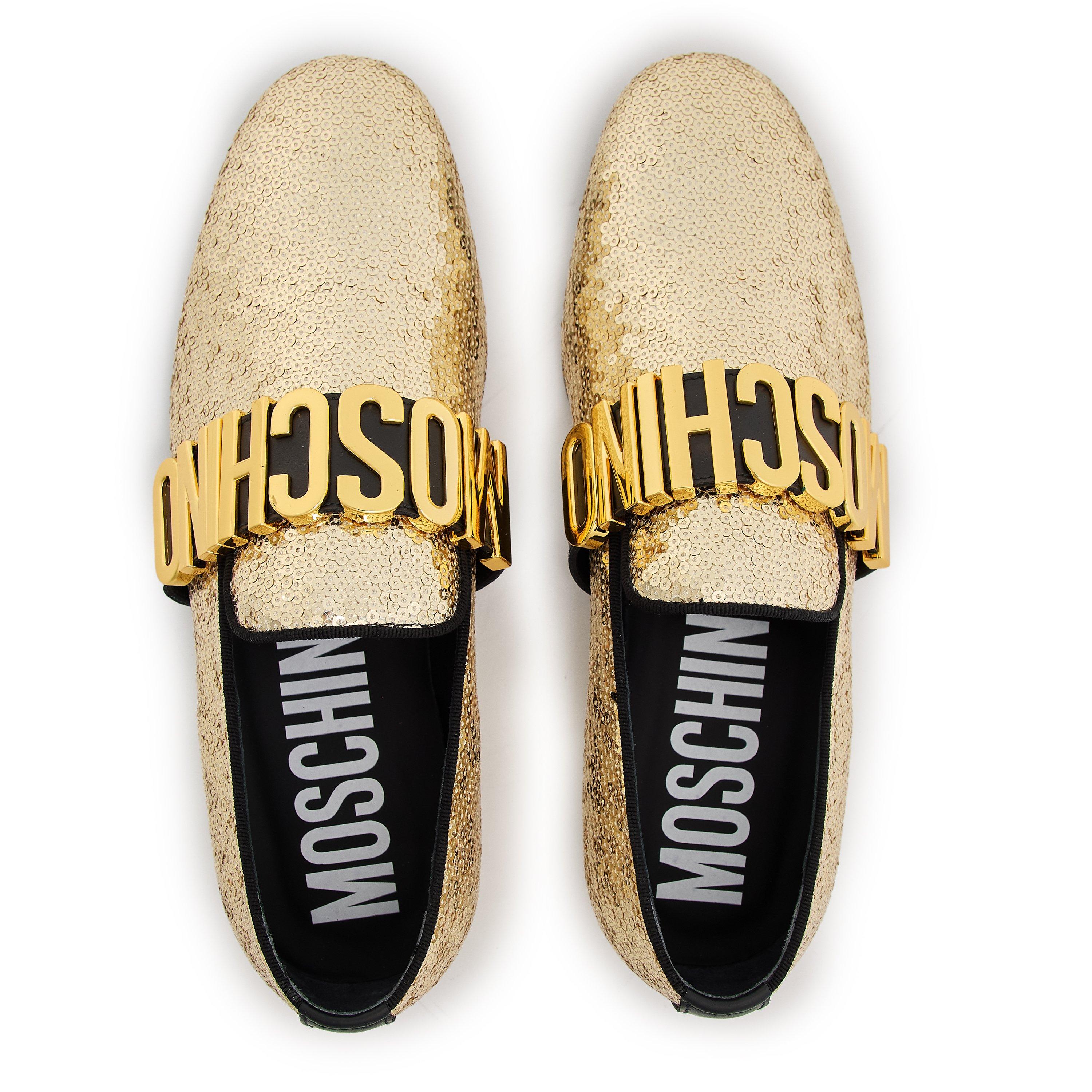 Gold - Moschino - Moschino Sequin Lfrs Sn99 - 4