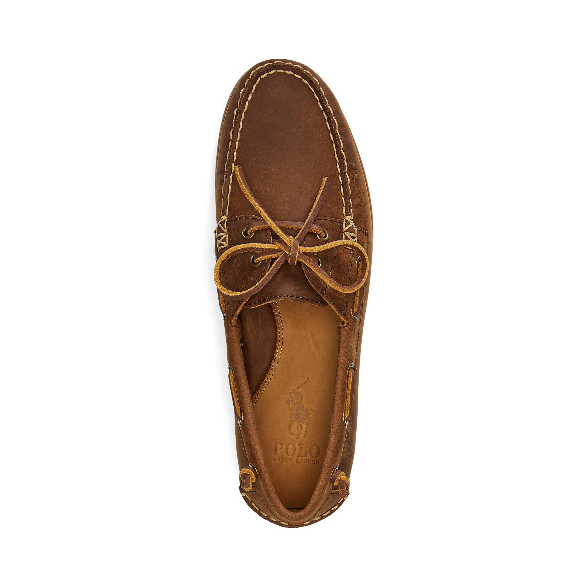 Deep Saddle - Polo Ralph Lauren - Men's Merton Boat Shoes - 4