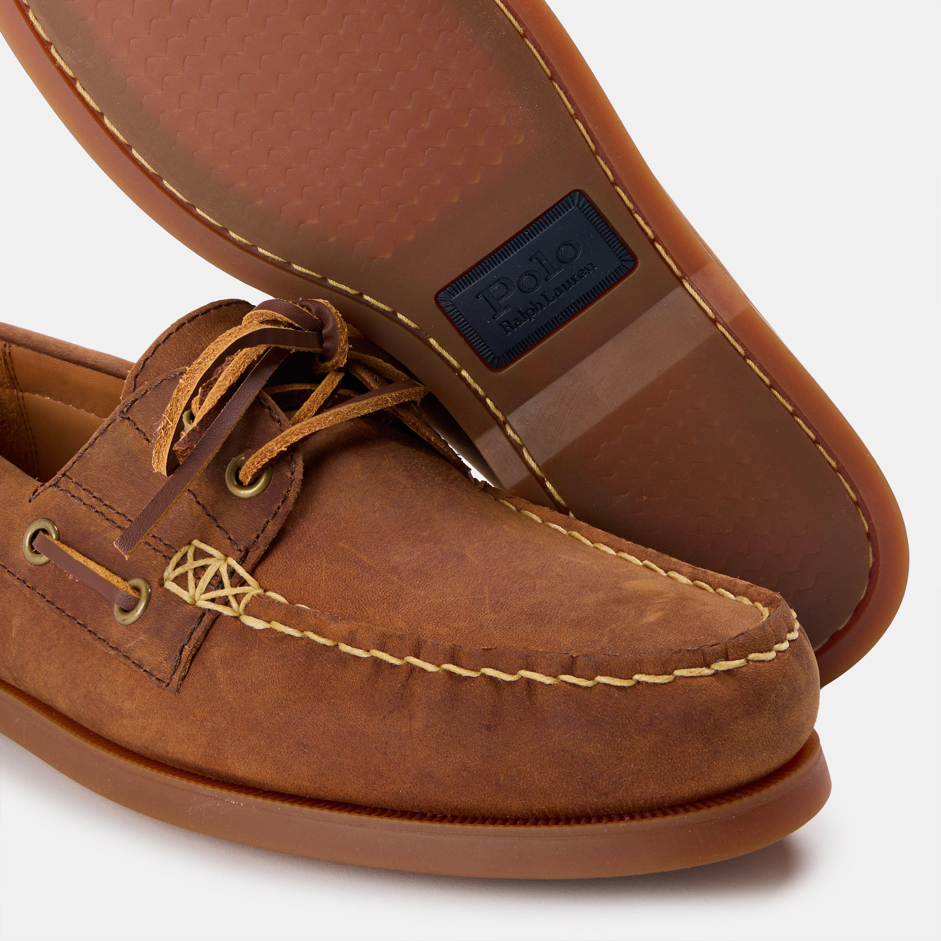 Deep Saddle - Polo Ralph Lauren - Men's Merton Boat Shoes - 3