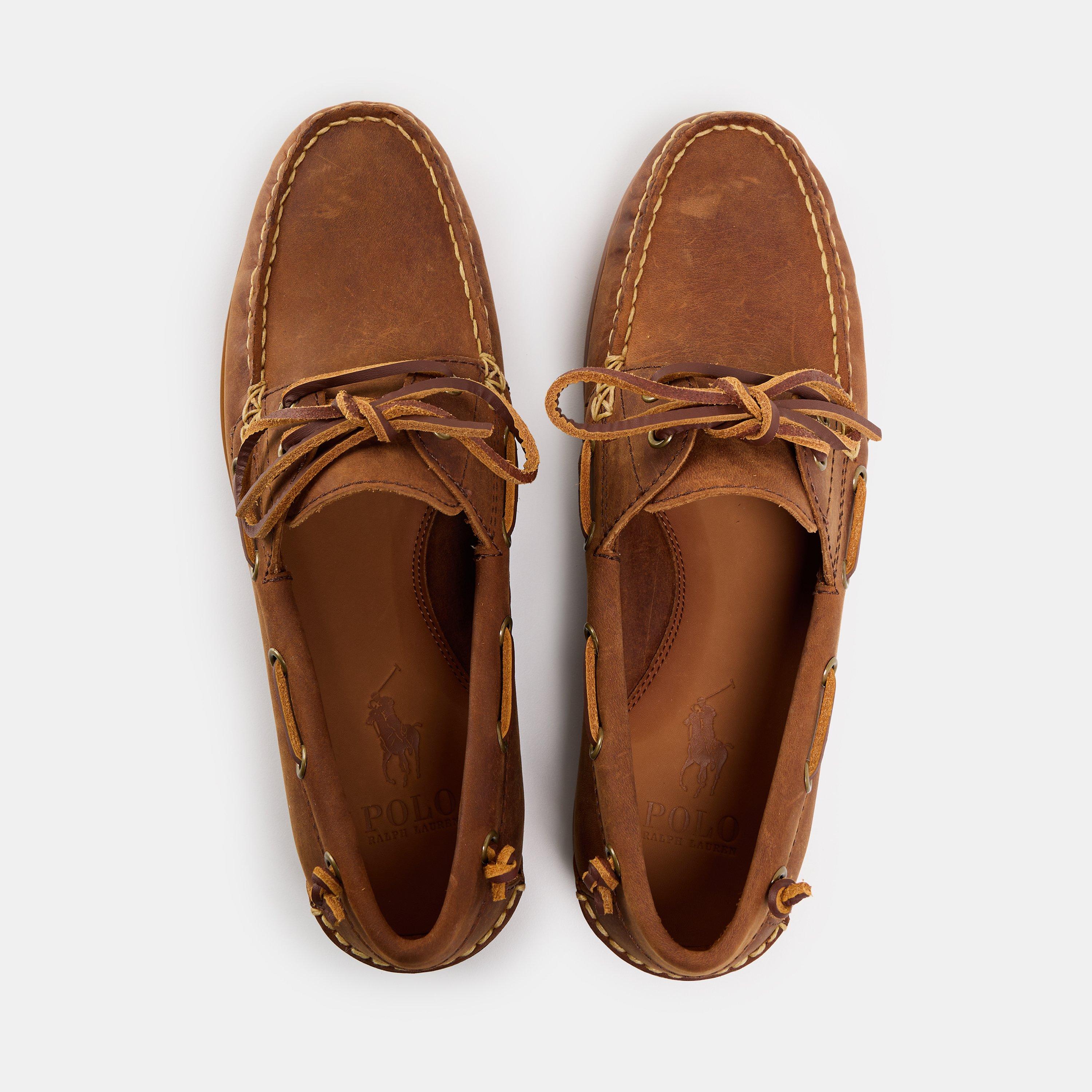Deep Saddle - Polo Ralph Lauren - Men's Merton Boat Shoes - 4
