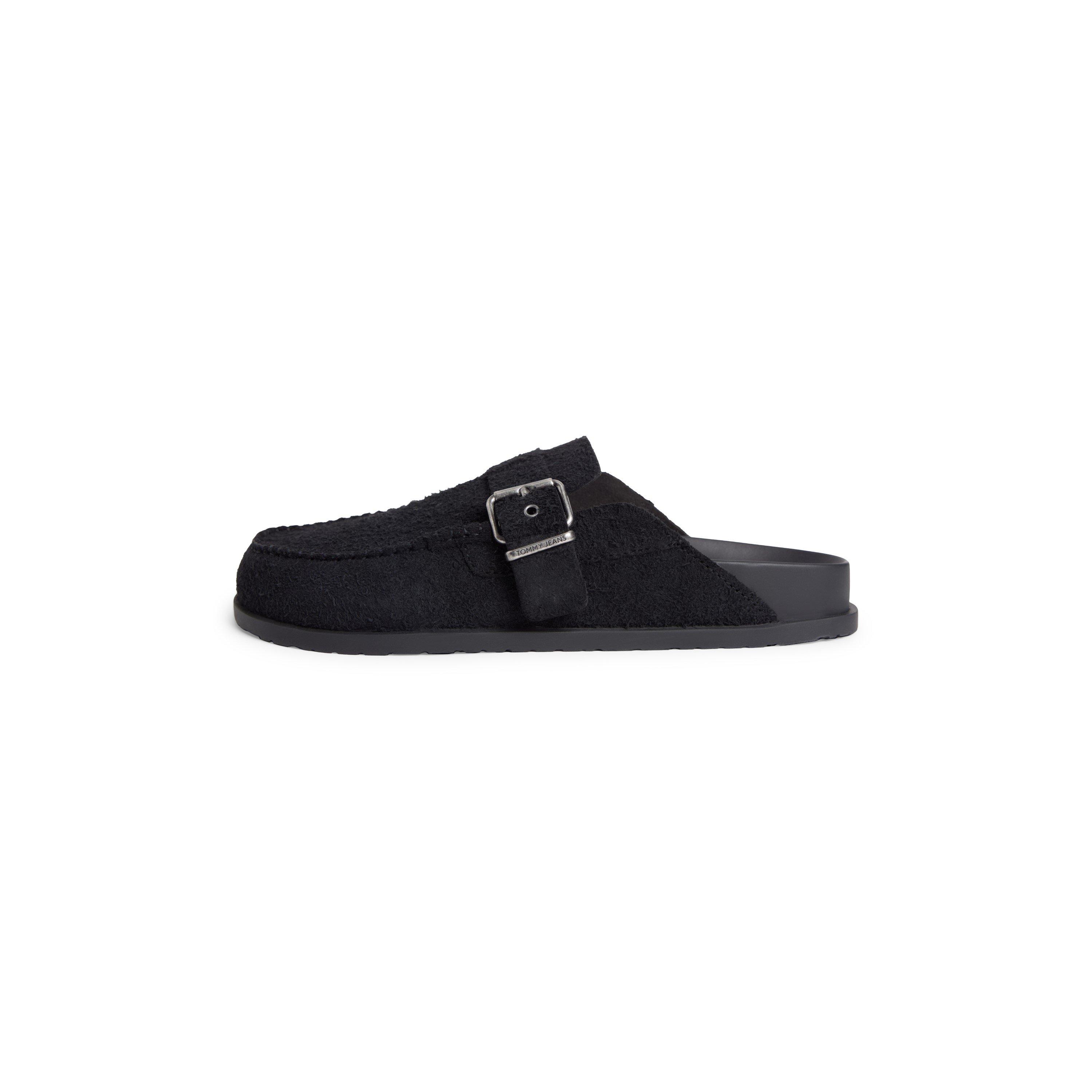 Schwarz - Tommy Jeans - TJ Mule Wshd Suede Sn63 - 6