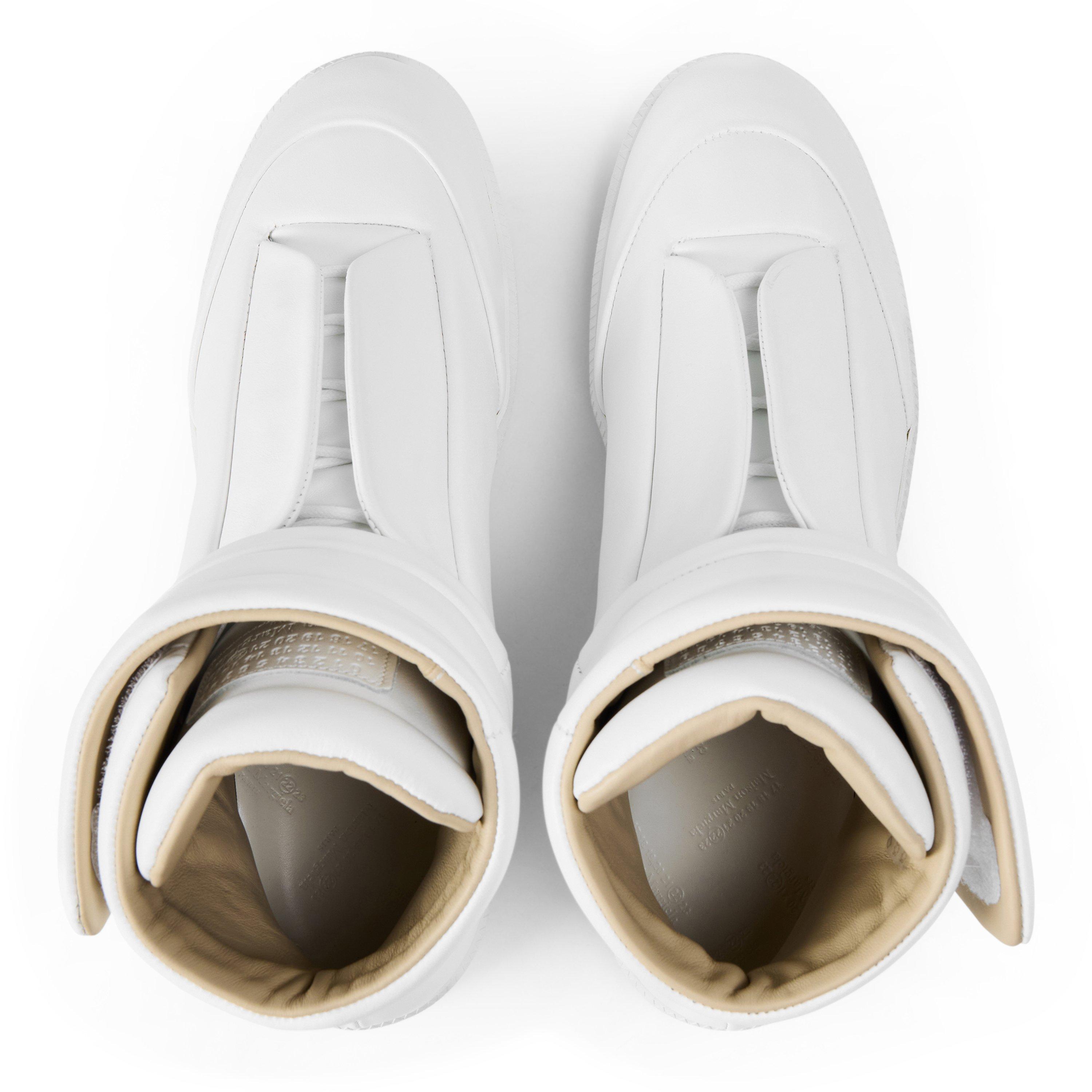 White - Maison Margiela - Men's Future Mid Top High-Top Trainers - 5