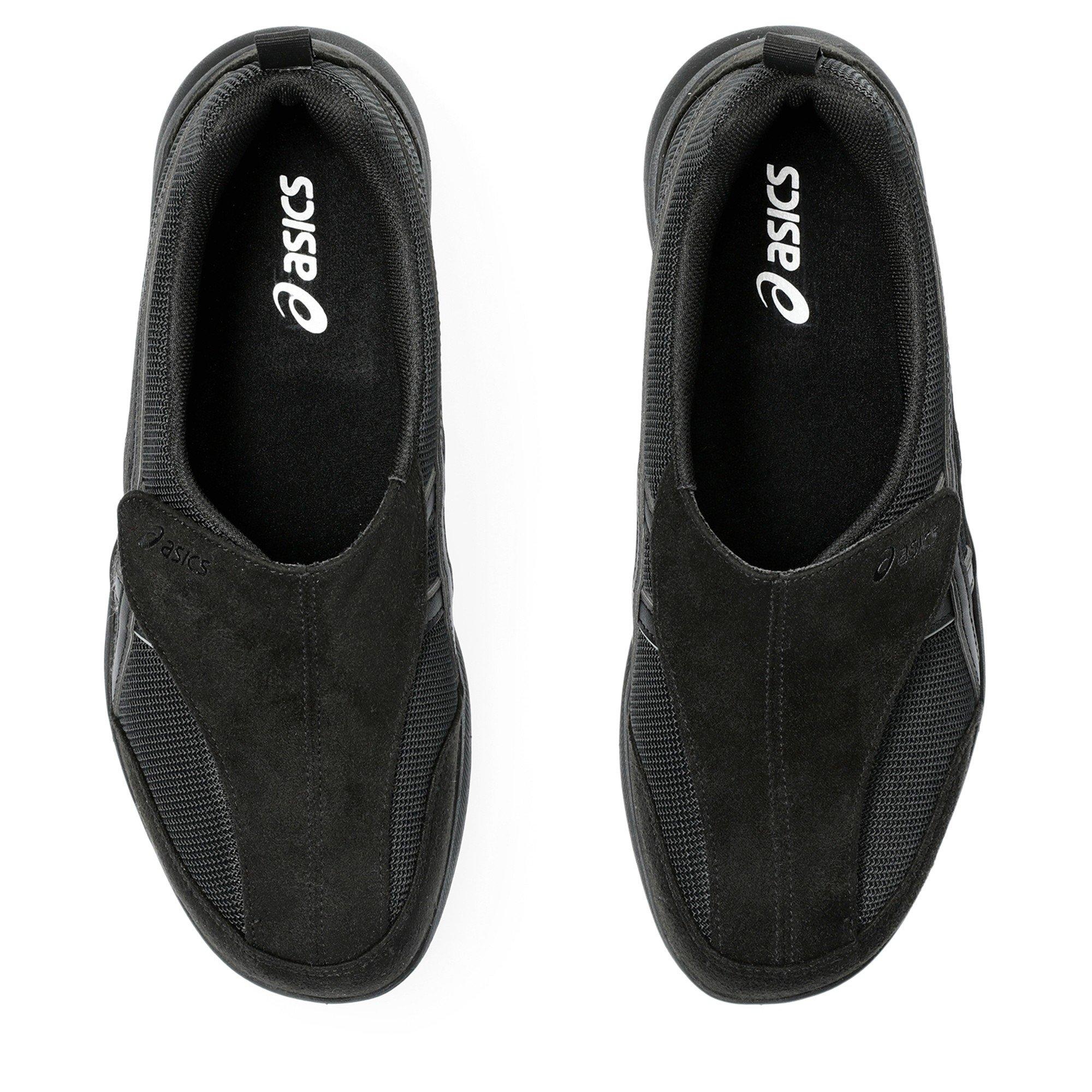 BLACK/BLACK - Asics - Men's Slip On Trainers - 8