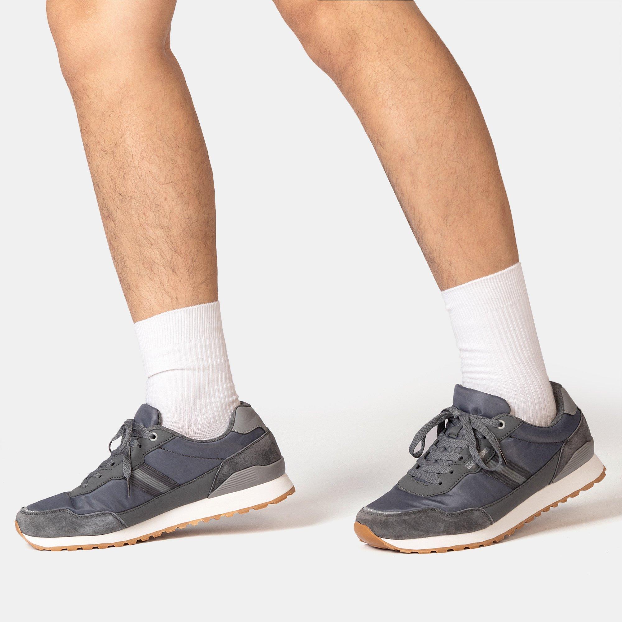 Mørkegrå - Kappa - DR Trainers Mens - 6