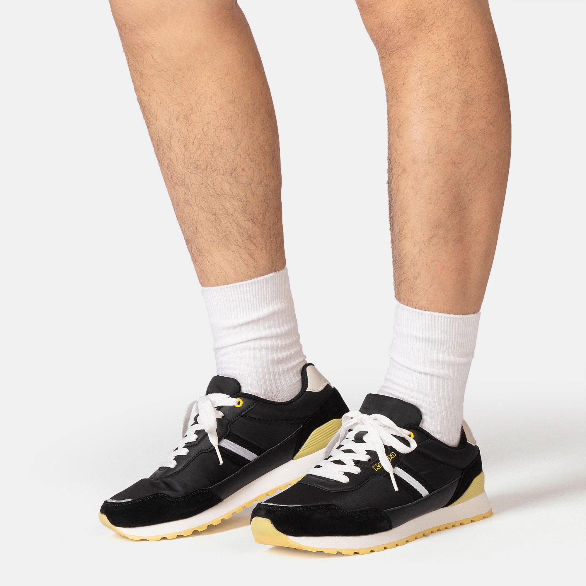 Black/Yellow - Kappa - DR Trainers Mens - 3
