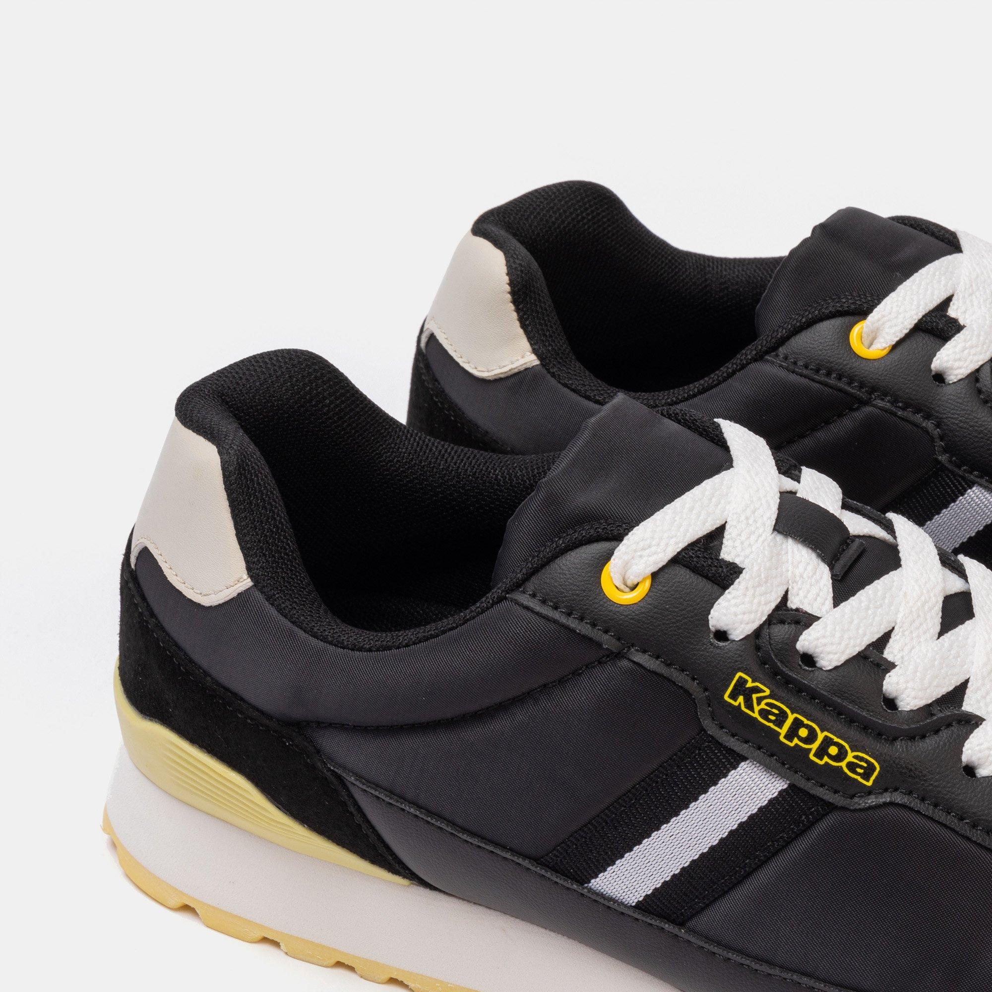 Black/Yellow - Kappa - DR Trainers Mens - 4