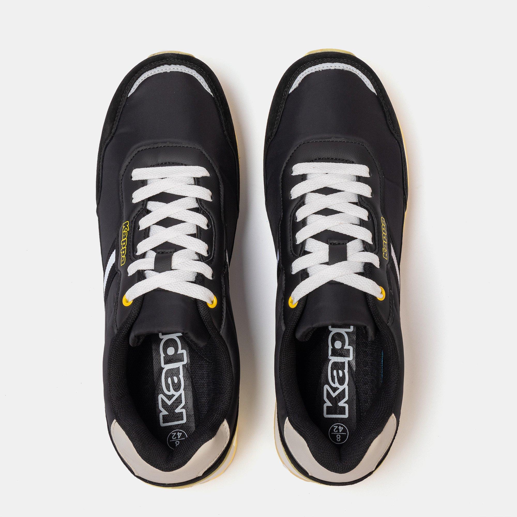 Black/Yellow - Kappa - DR Trainers Mens - 5