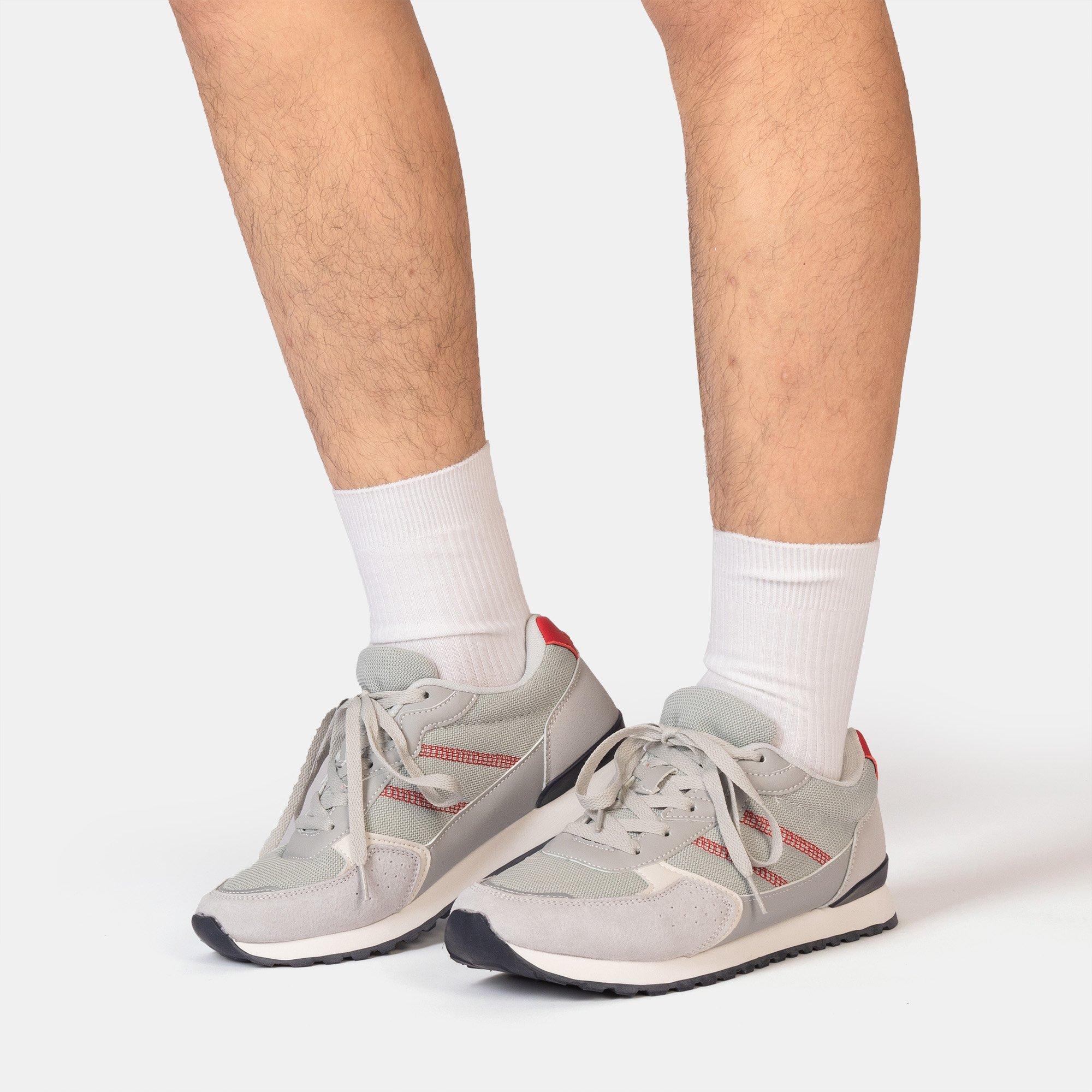 Light Grey - Donnay - Bob Trainers Mens - 3