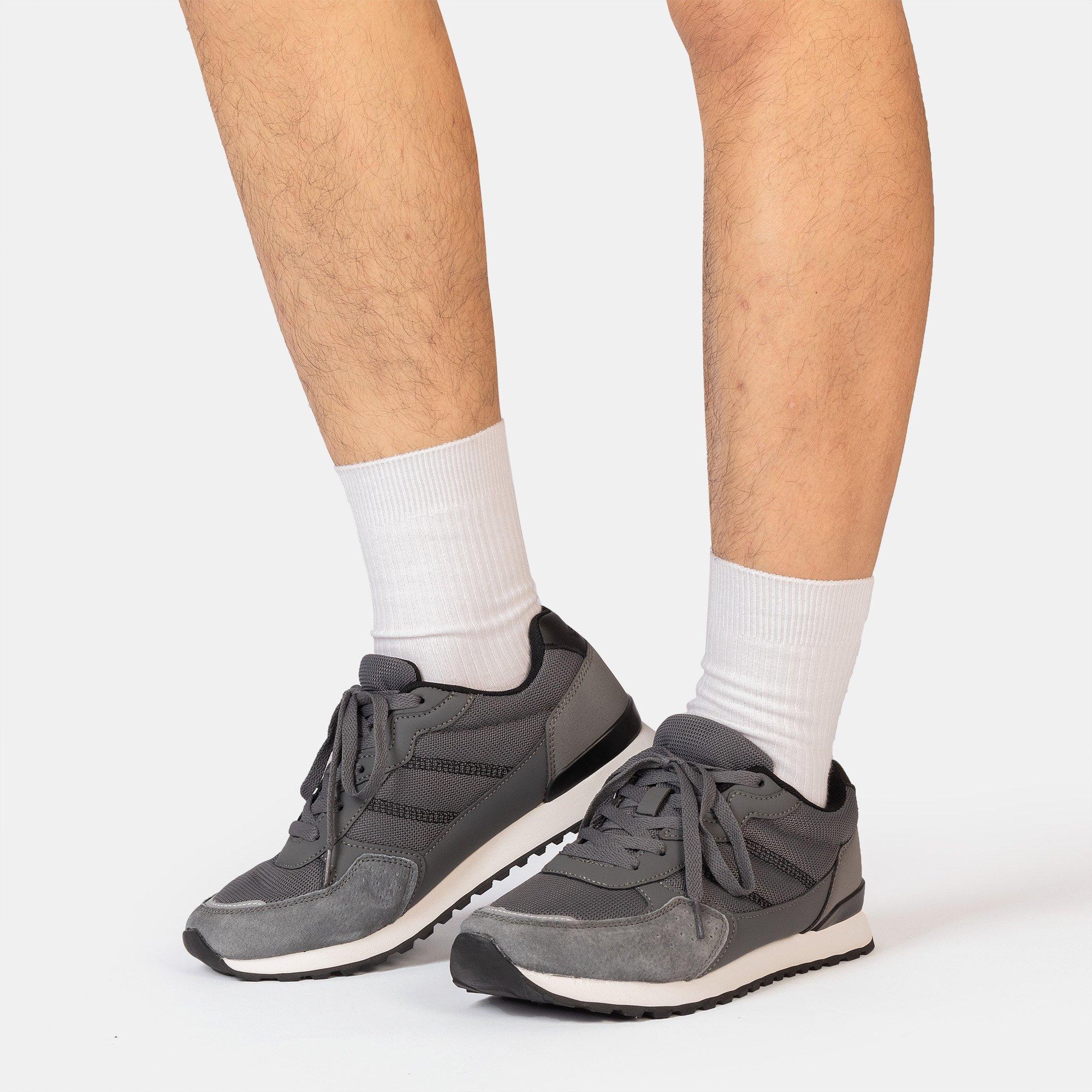 Dark Grey - Donnay - Bob Trainers Mens - 3