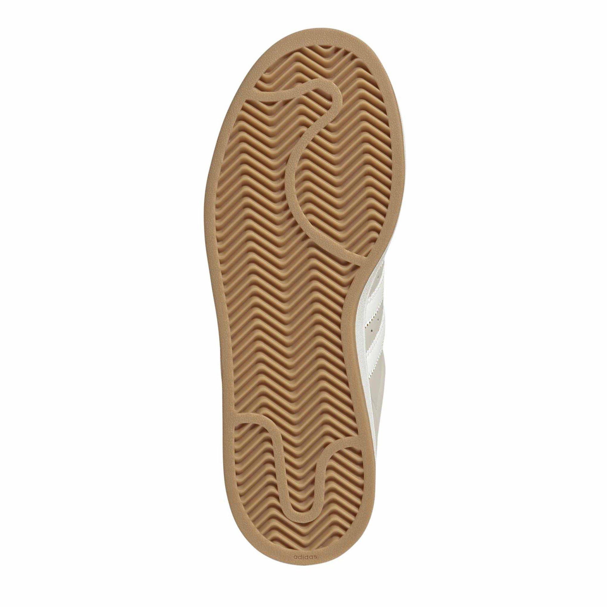 Wonalu/Owhite - adidas Originals - Women's Superstar II Leather Low-Top Trainers - 6