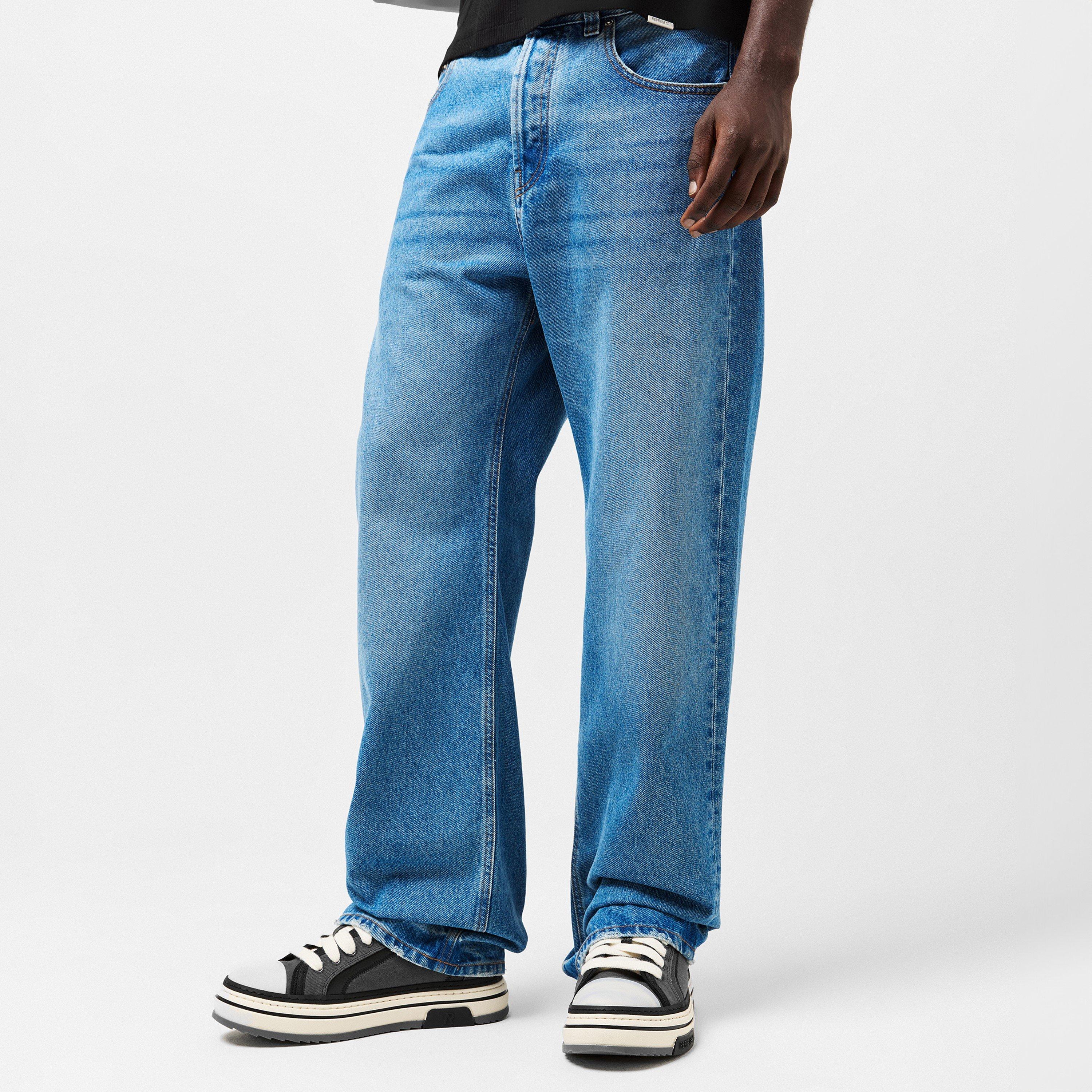 Black Textured - Represent - Men's Chunky Trainers - 3