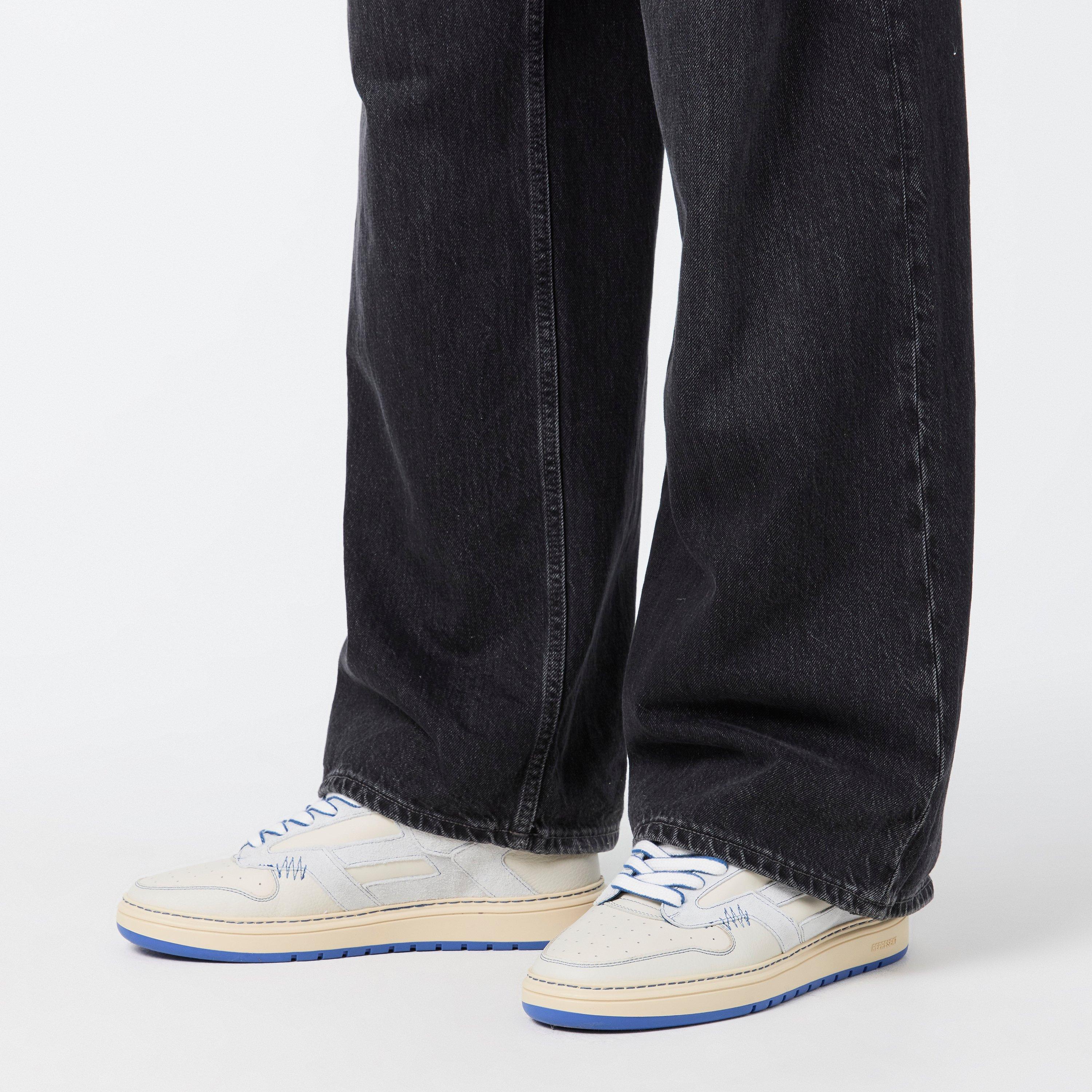 White/Blue - Represent - Men's Chunky Trainers, Chunky Style - 3