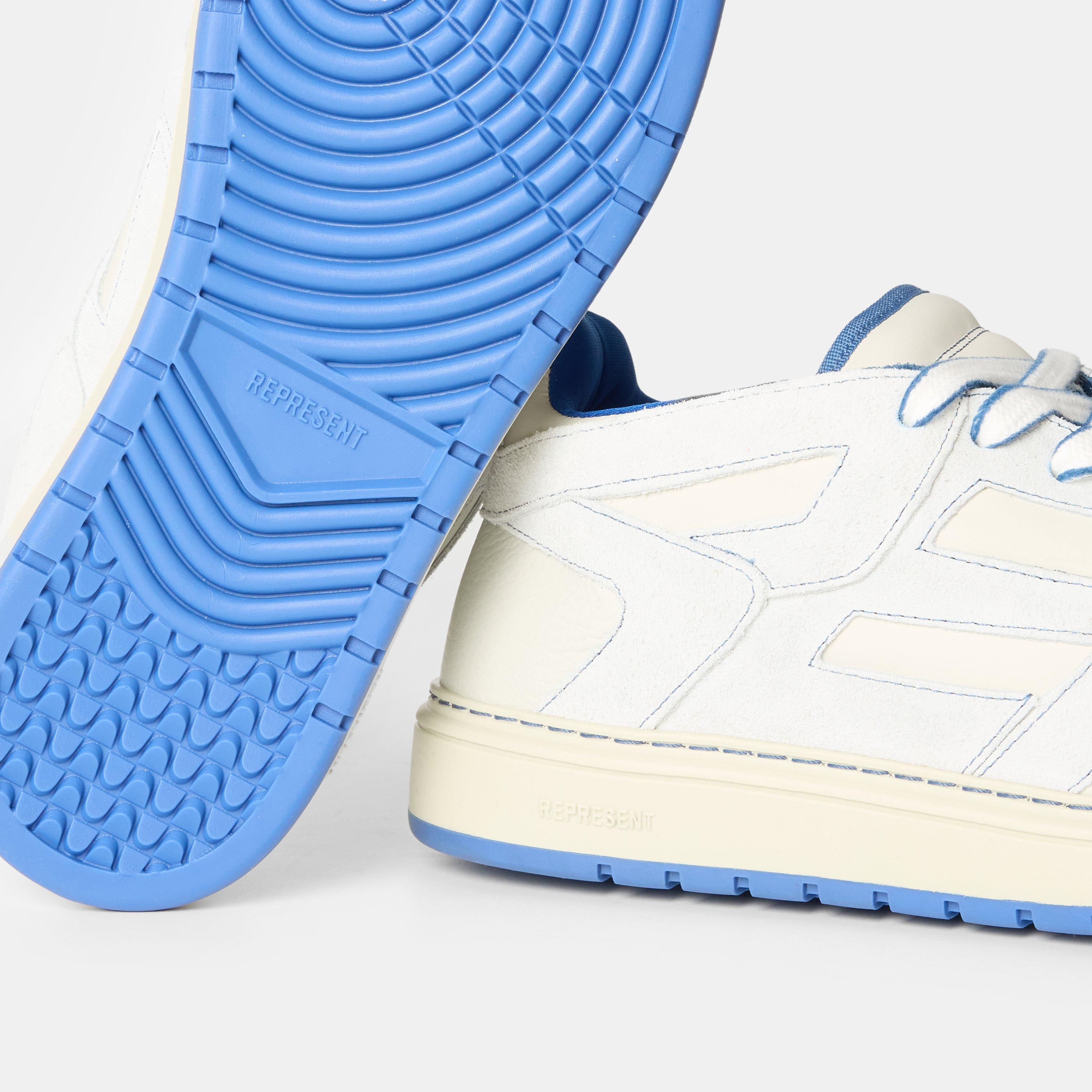White/Blue - Represent - Men's Chunky Trainers, Chunky Style - 4