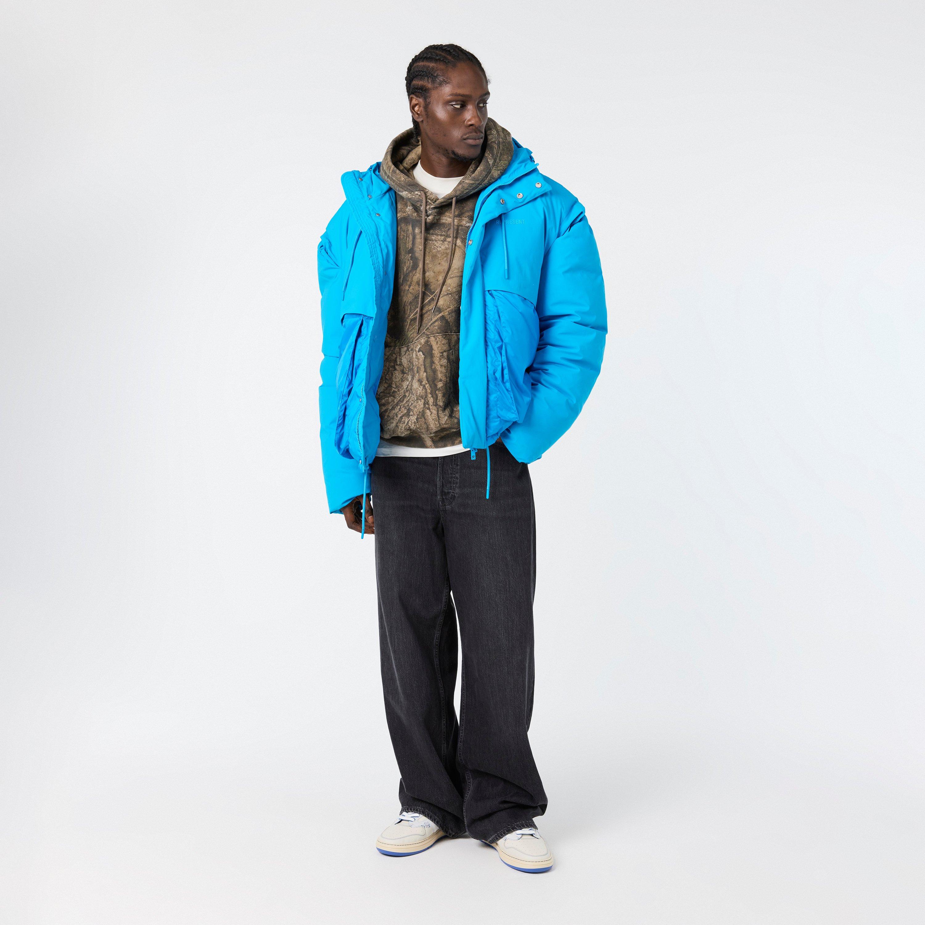 White/Blue - Represent - Men's Chunky Trainers, Chunky Style - 6