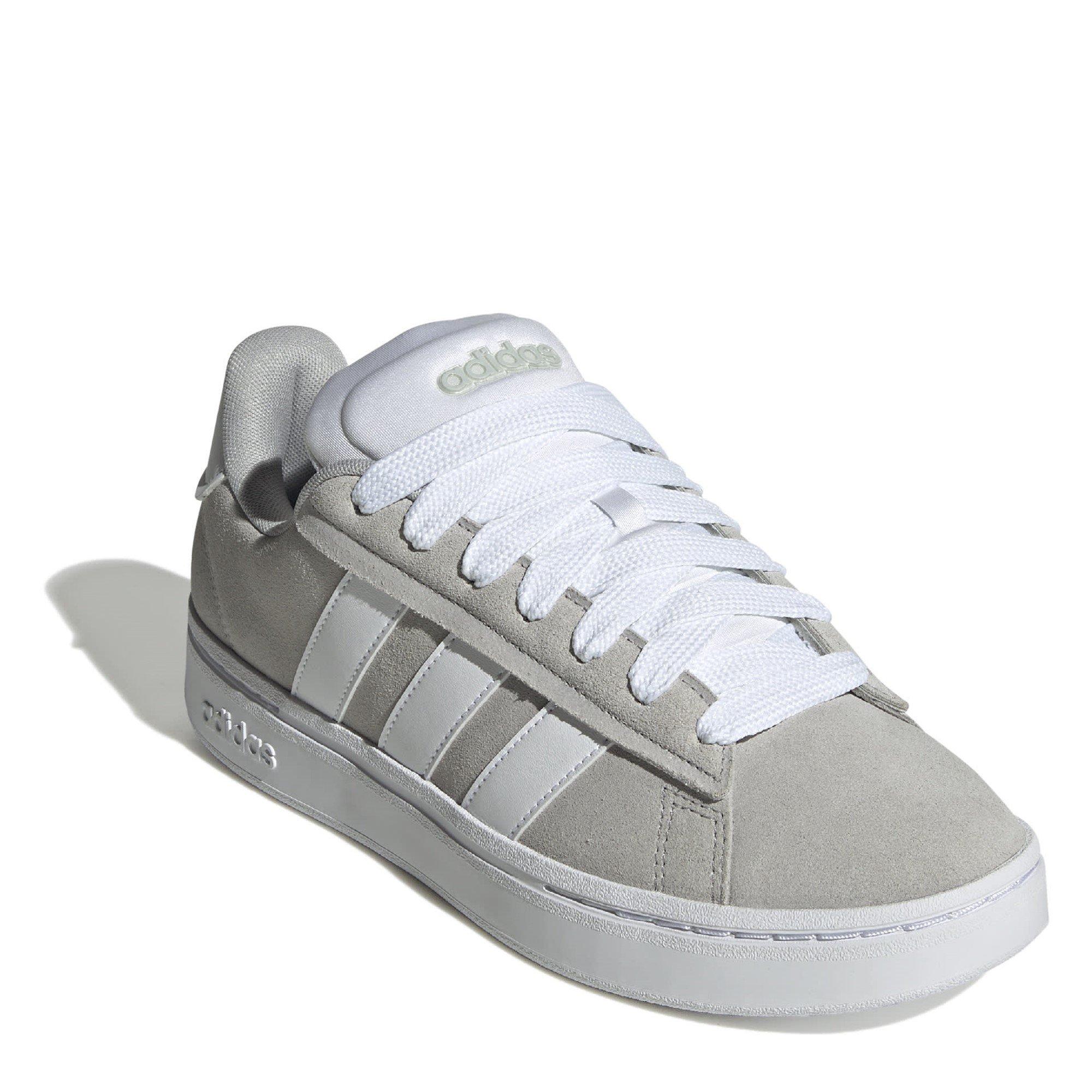 Gris/Blanco - adidas - Grand Court Alpha 00s Trainers Mens - 3