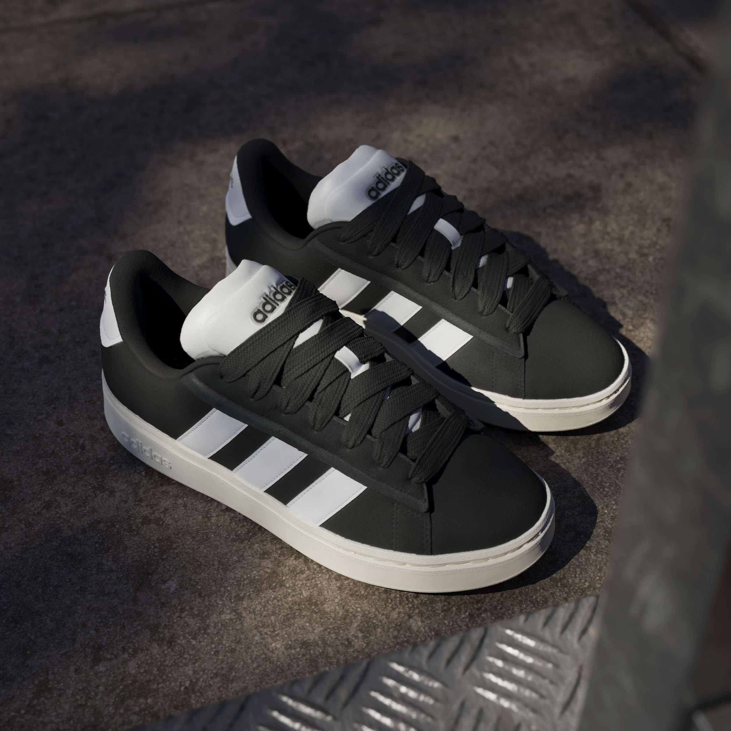 Noir/Blanc - adidas - Grand Court Alpha 00s Trainers Mens - 11