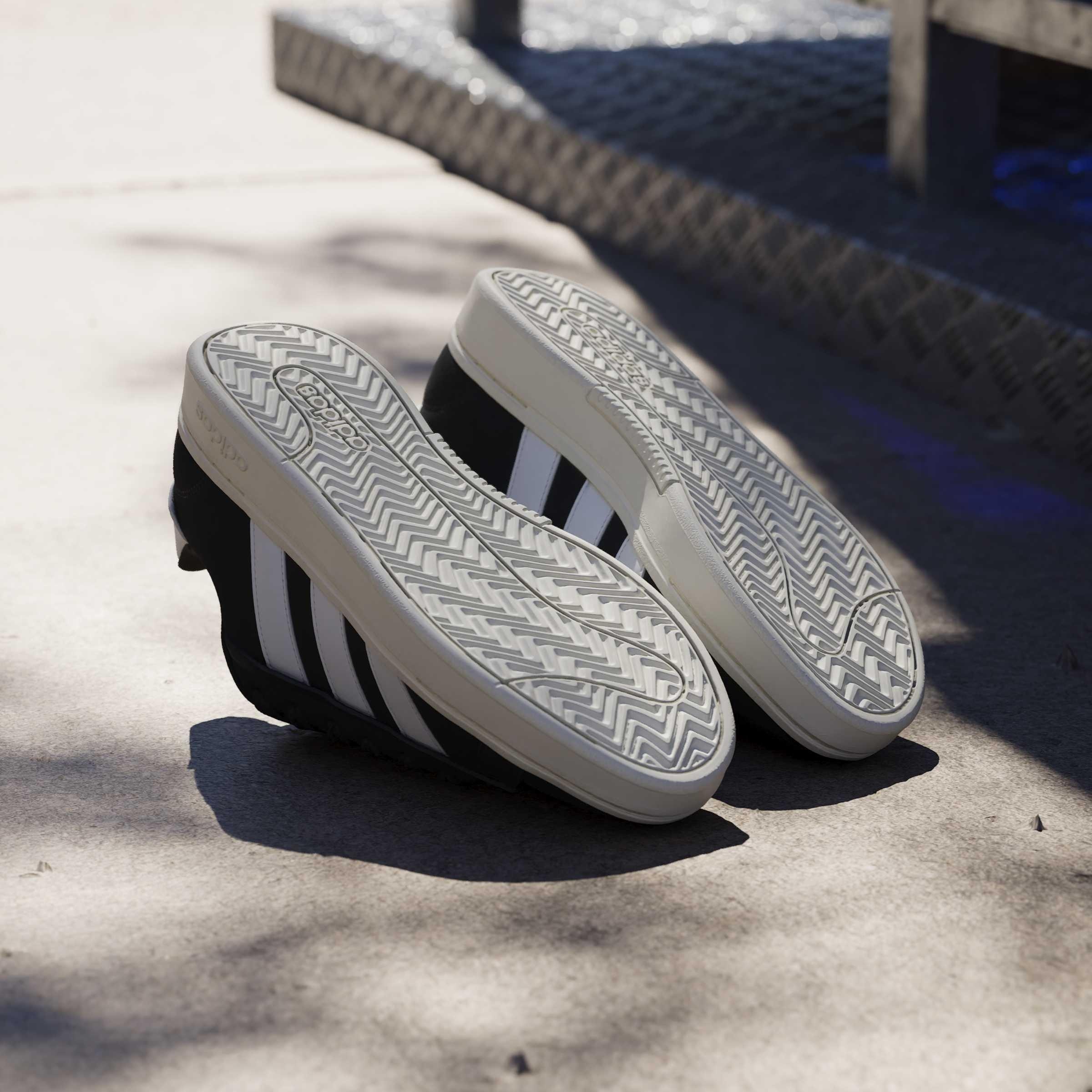 Noir/Blanc - adidas - Grand Court Alpha 00s Trainers Mens - 10