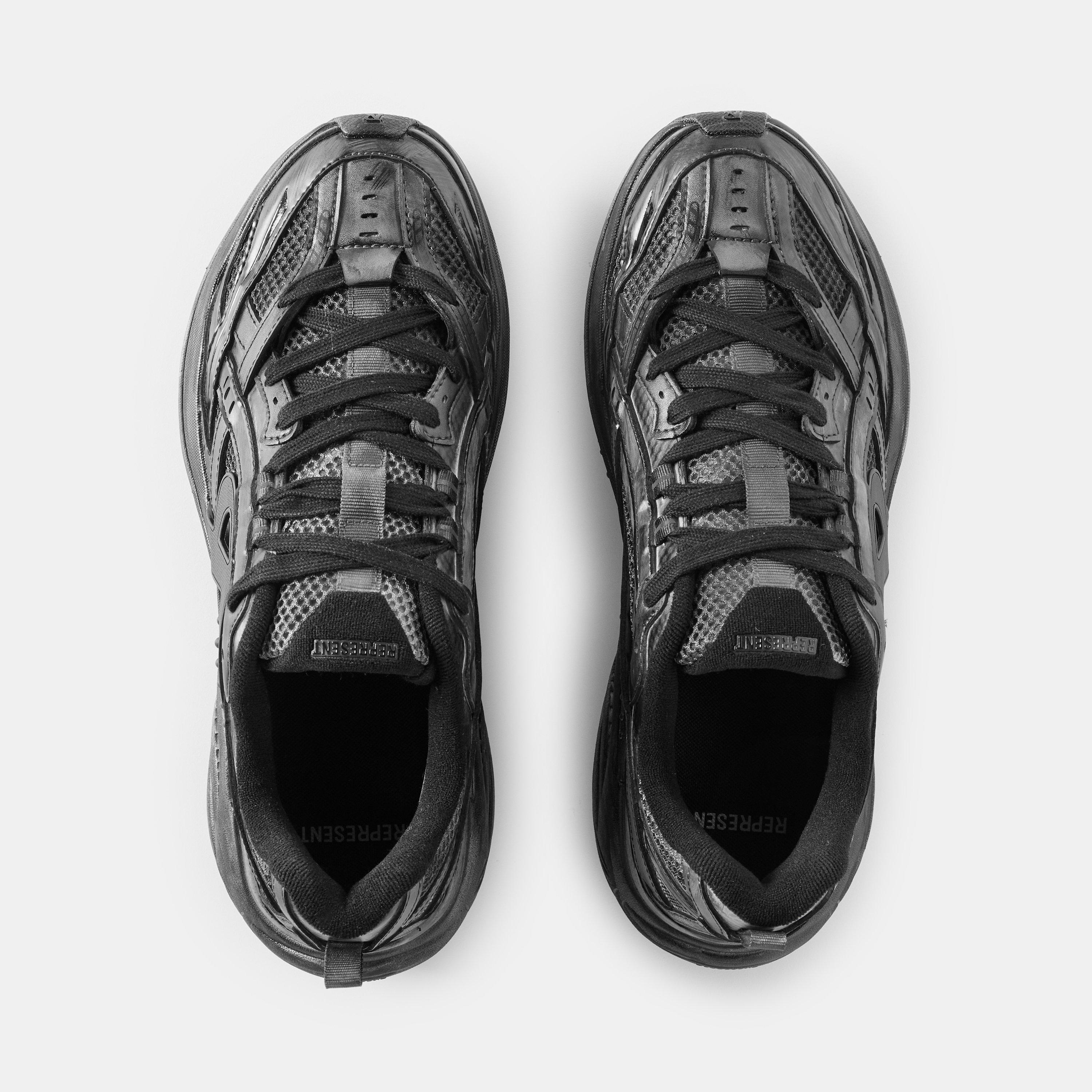 Dye Off Black - Represent - Men's Chunky Trainers - 5