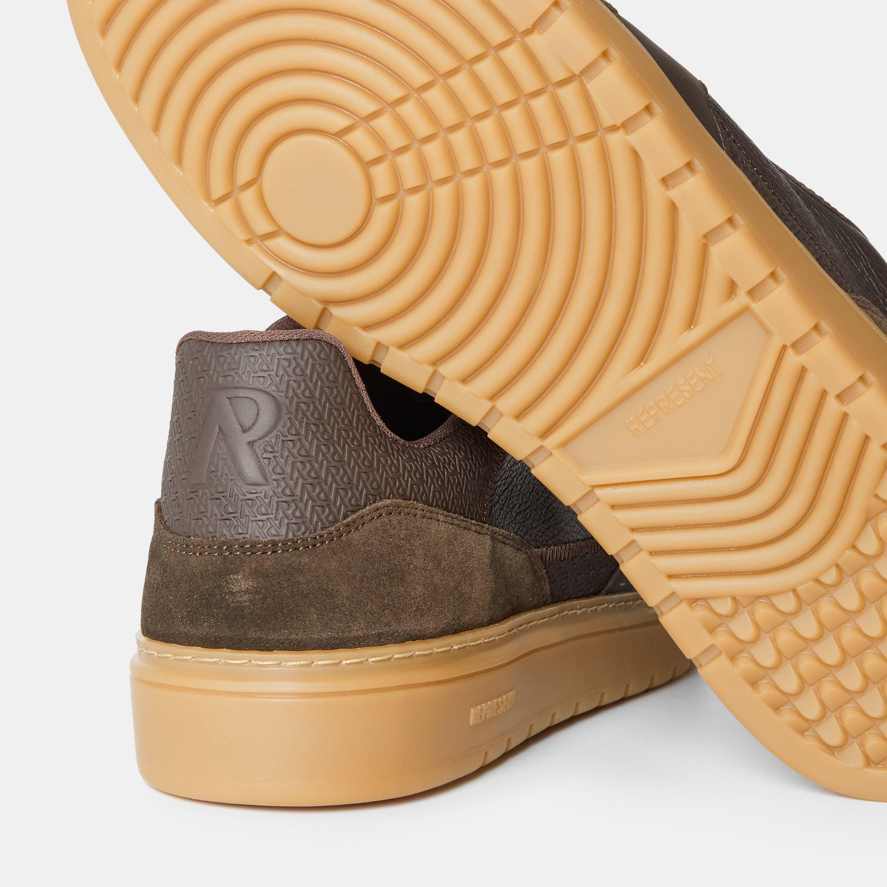 Chocolate Brown - Represent - Men's Virtus Chunky Trainers - 4