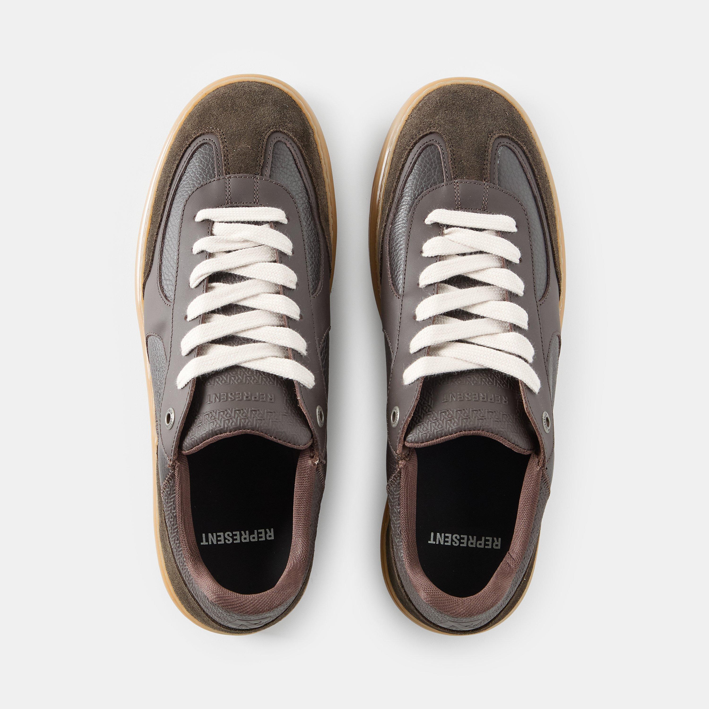 Chocolate Brown - Represent - Men's Virtus Chunky Trainers - 5