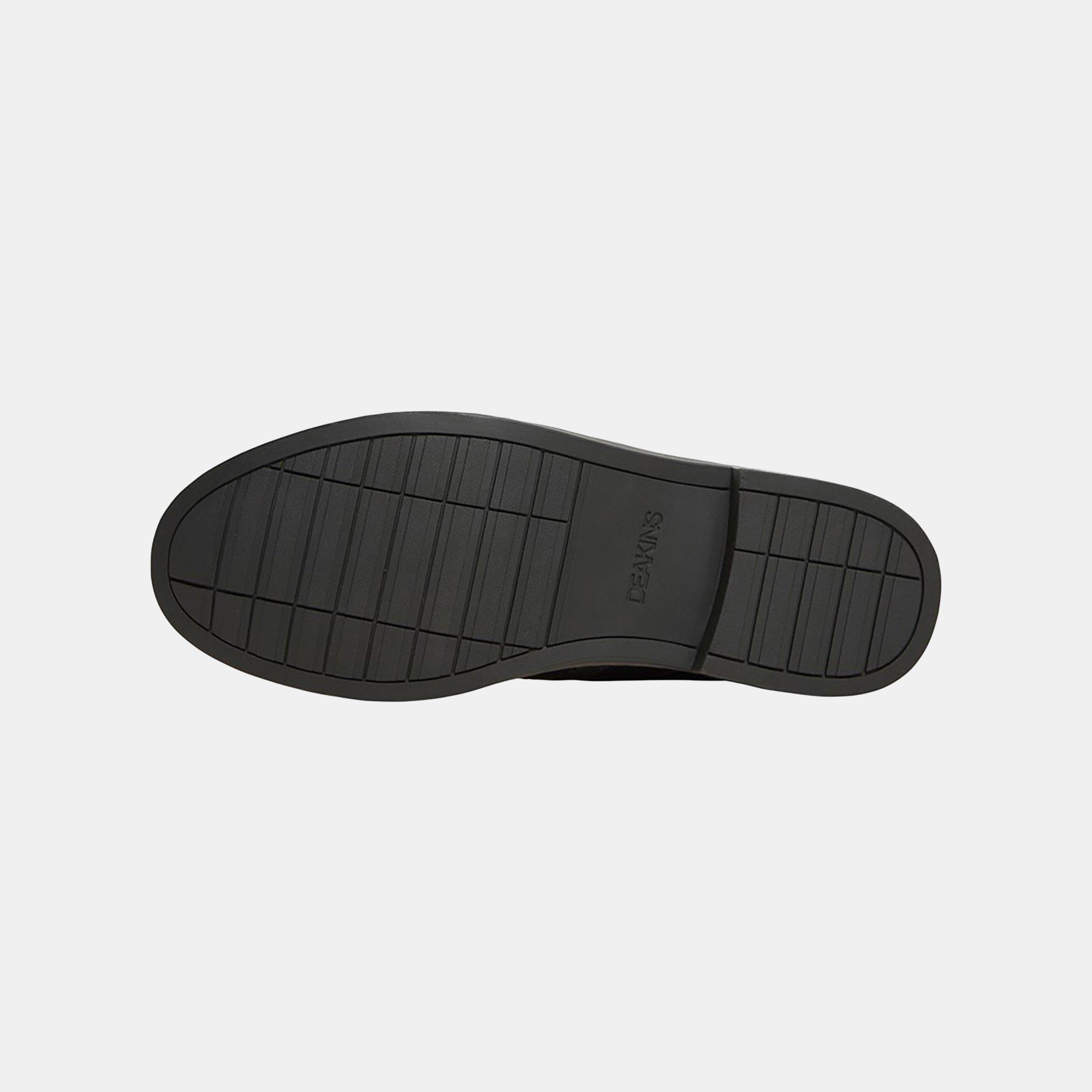 Black - Nicholas Deakins - Men's Deaks Trigger Brogue Boots - 5