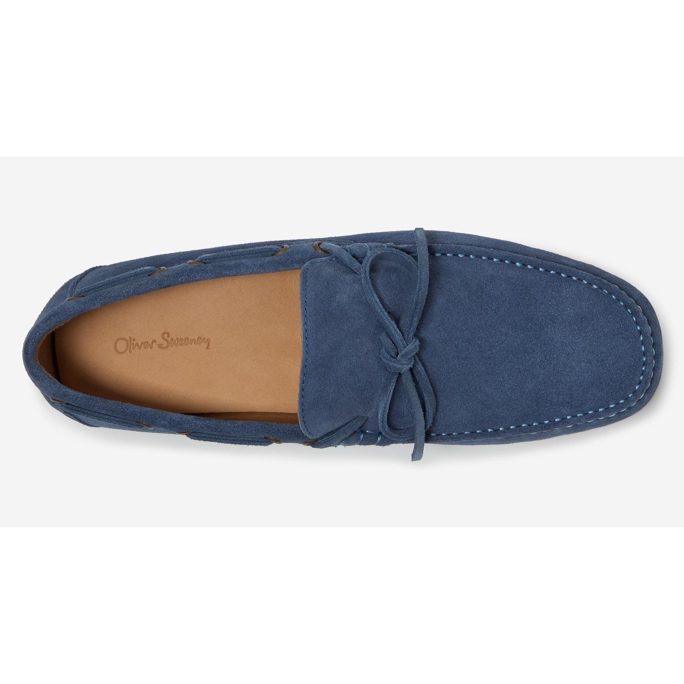 Blue - Oliver Sweeney - Men's Cano Sde DRV Loafers - 5