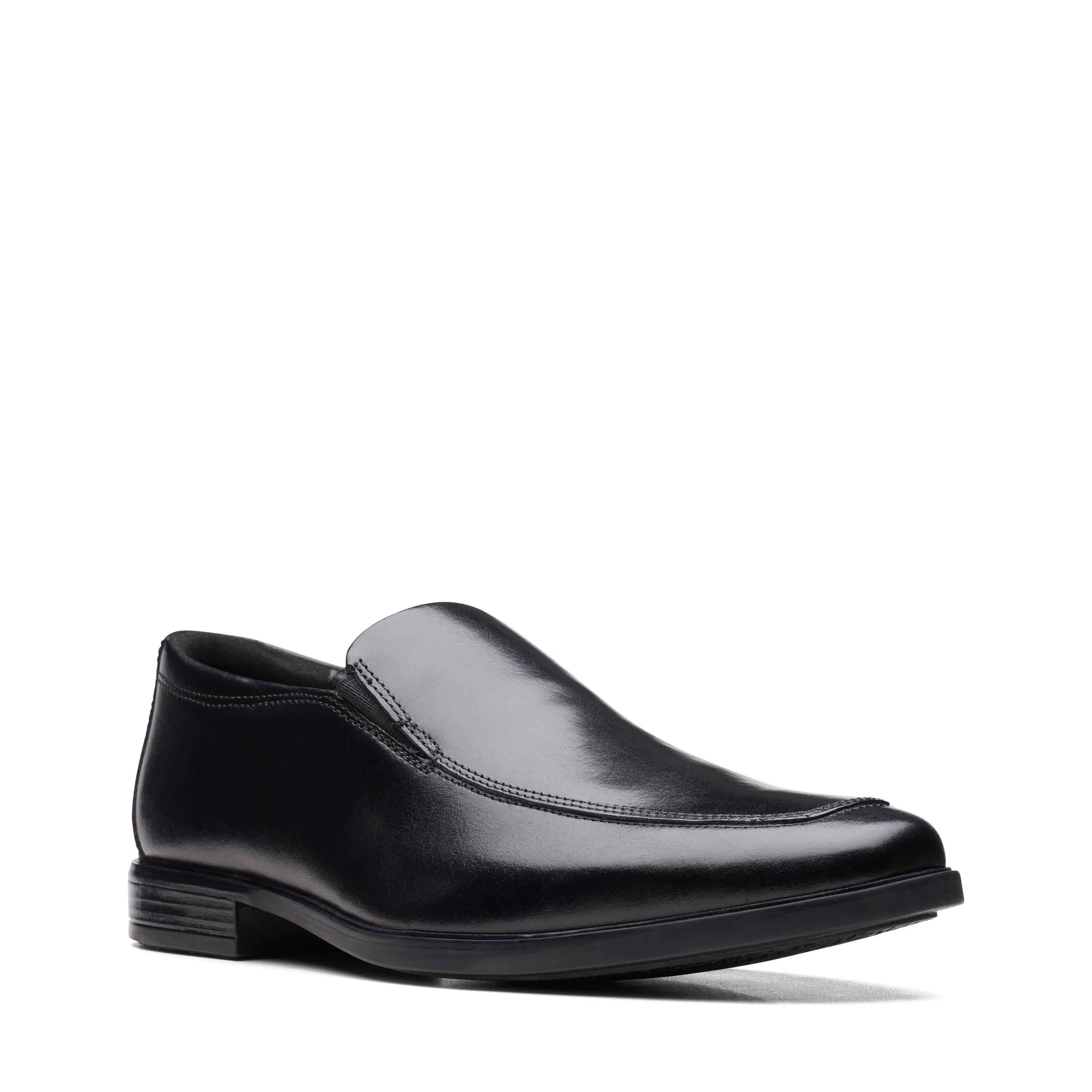 Black Leather - Clarks - Clarks Howard Edge Sn00 - 2