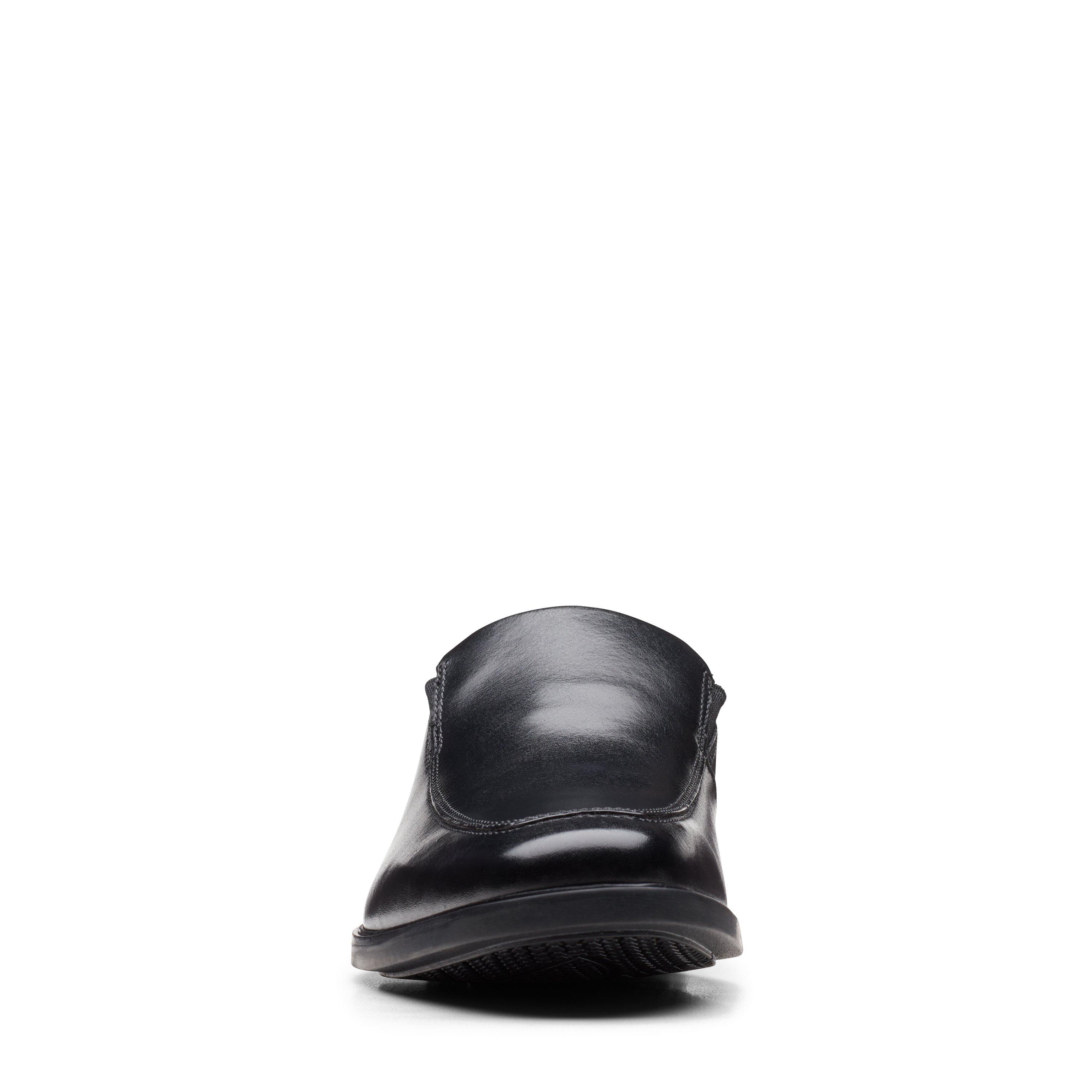 Black Leather - Clarks - Clarks Howard Edge Sn00 - 3