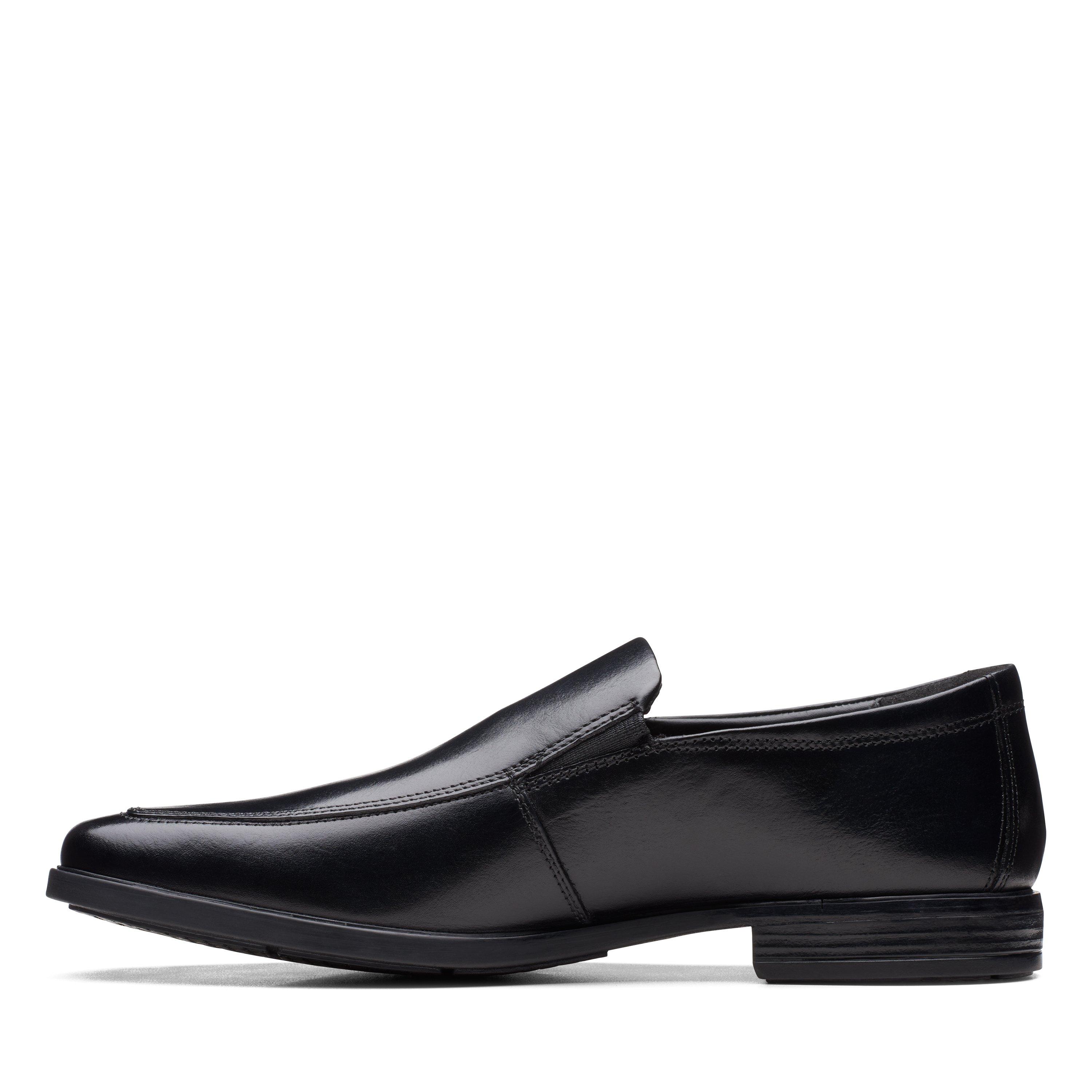 Black Leather - Clarks - Clarks Howard Edge Sn00 - 5