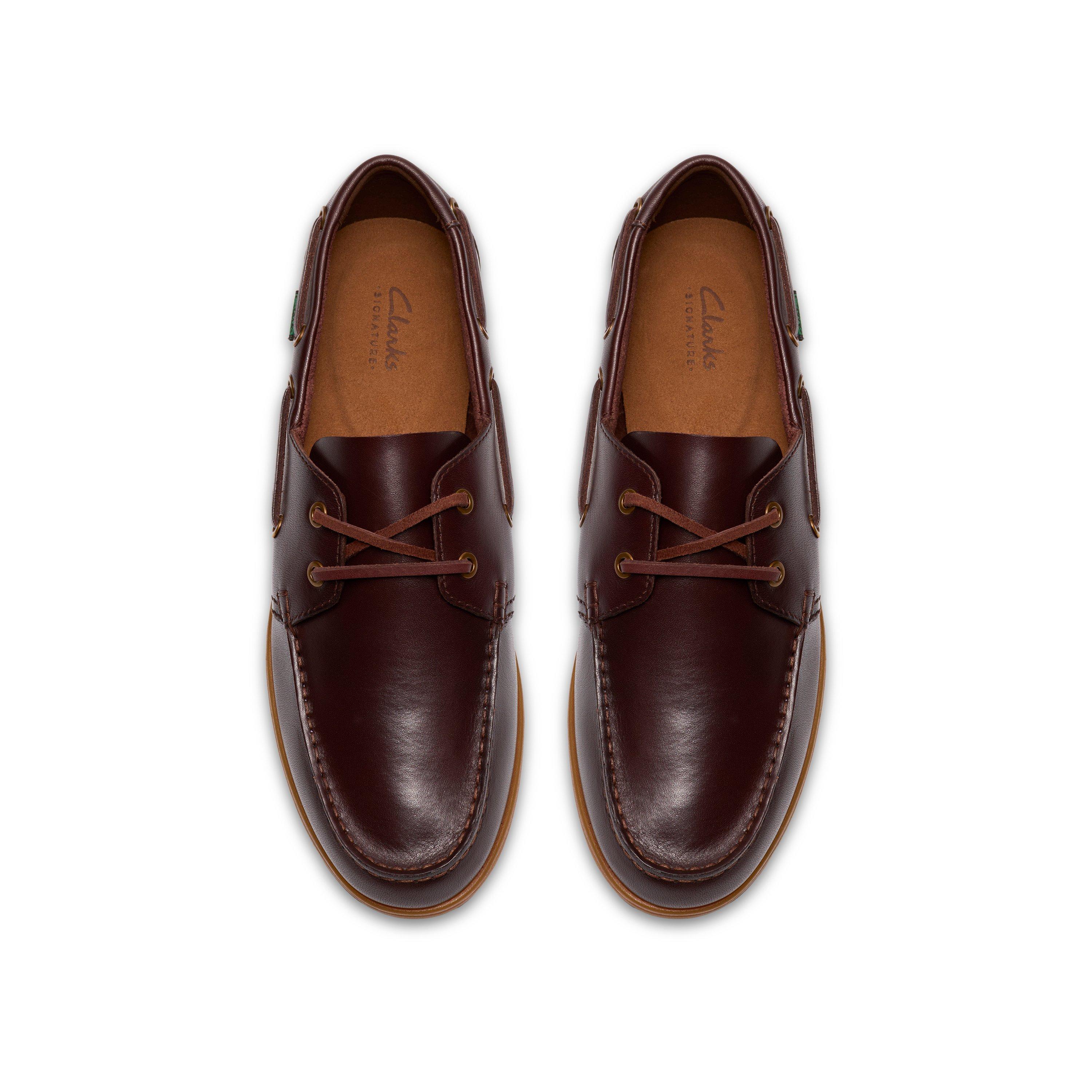 Brown Leather - Clarks - Clarks Charmouth Lce Sn62 - 6