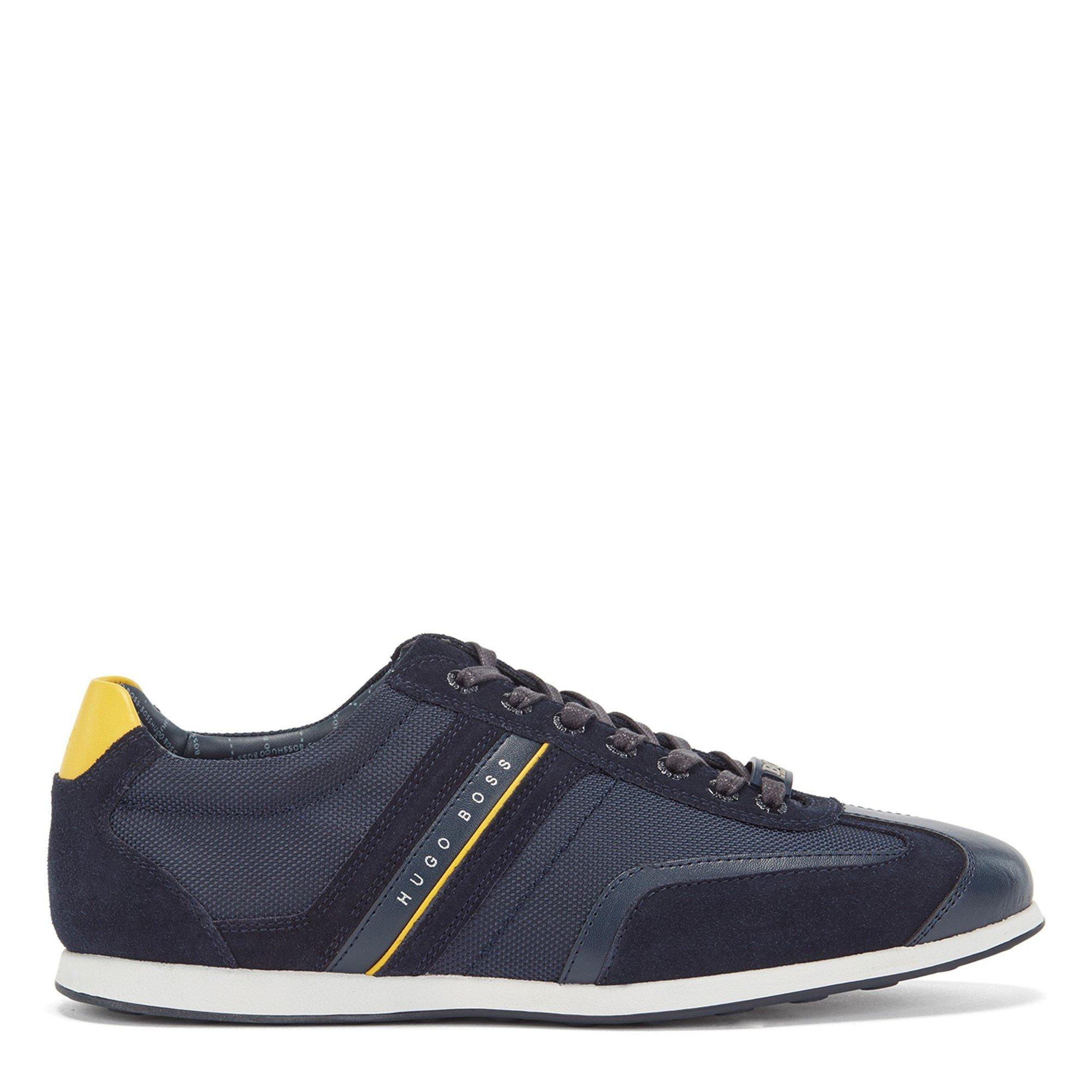 Navy - Boss - Men's Stiven Monk Shoes - 1