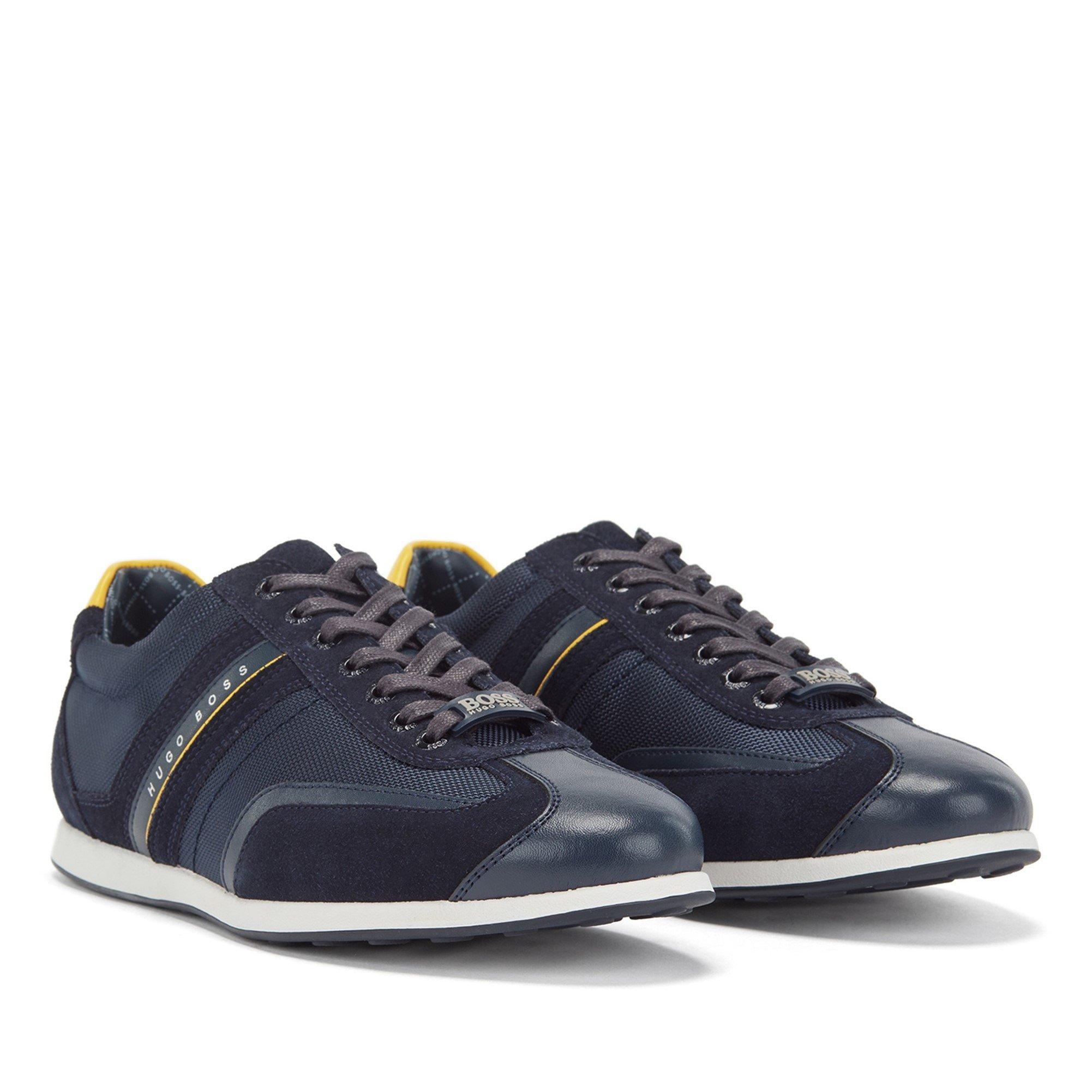 Navy - Boss - Men's Stiven Monk Shoes - 2