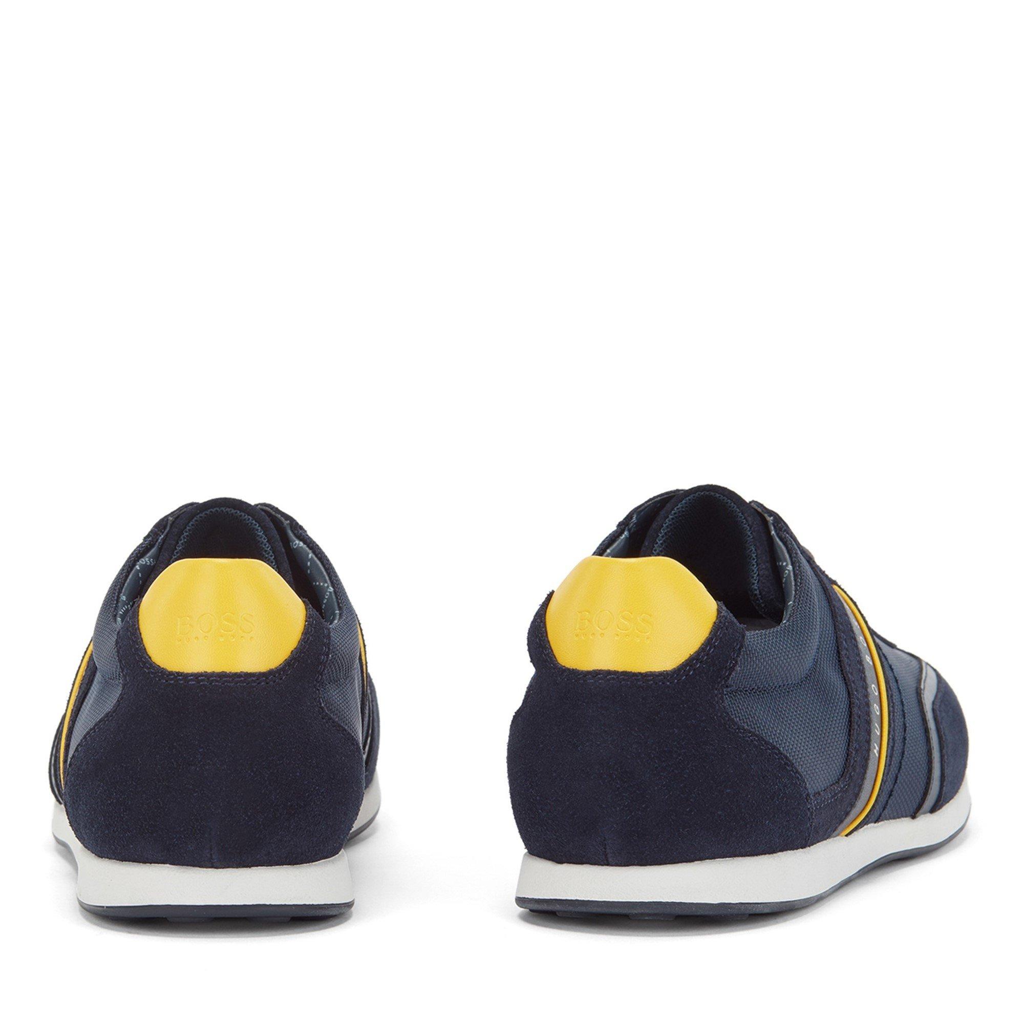 Navy - Boss - Men's Stiven Monk Shoes - 3