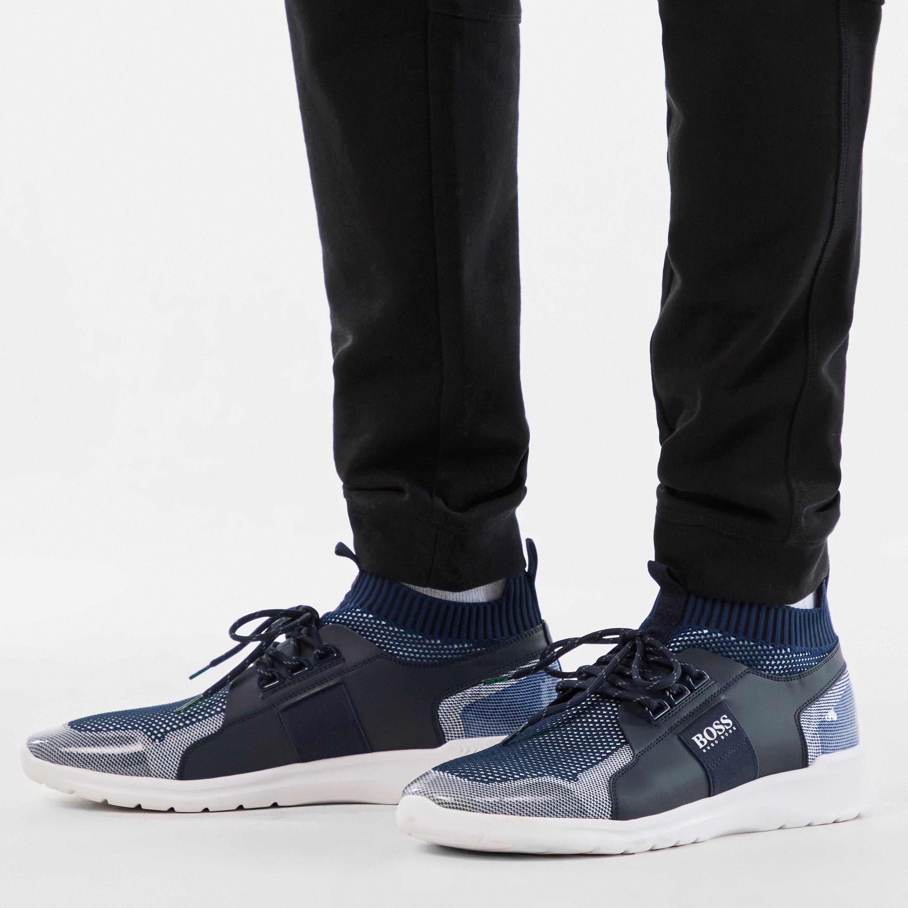 Dark Blue - Boss - Men's Monk Shoes - 3