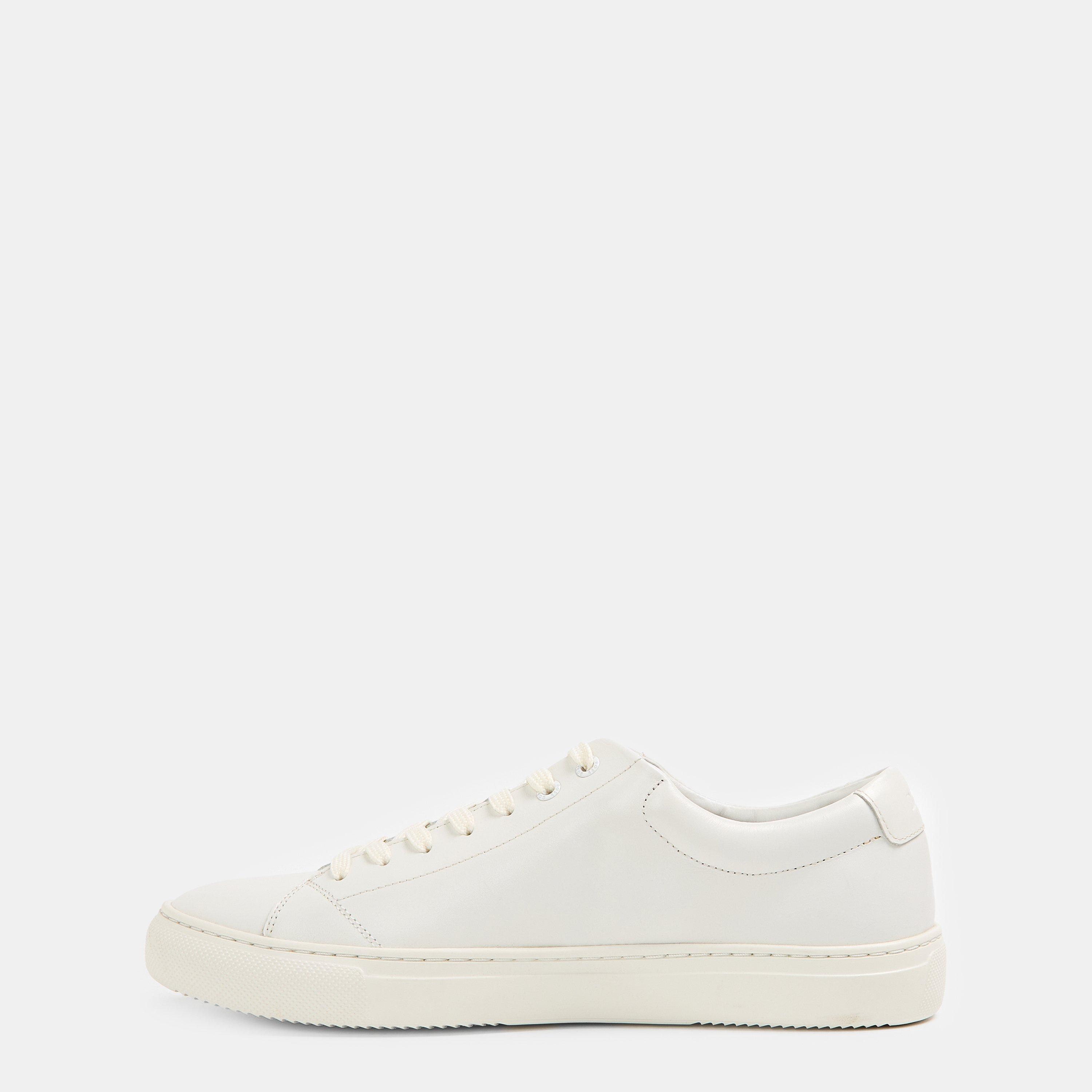 White - Boss - Men's Double Buckle Monk Shoes - 2