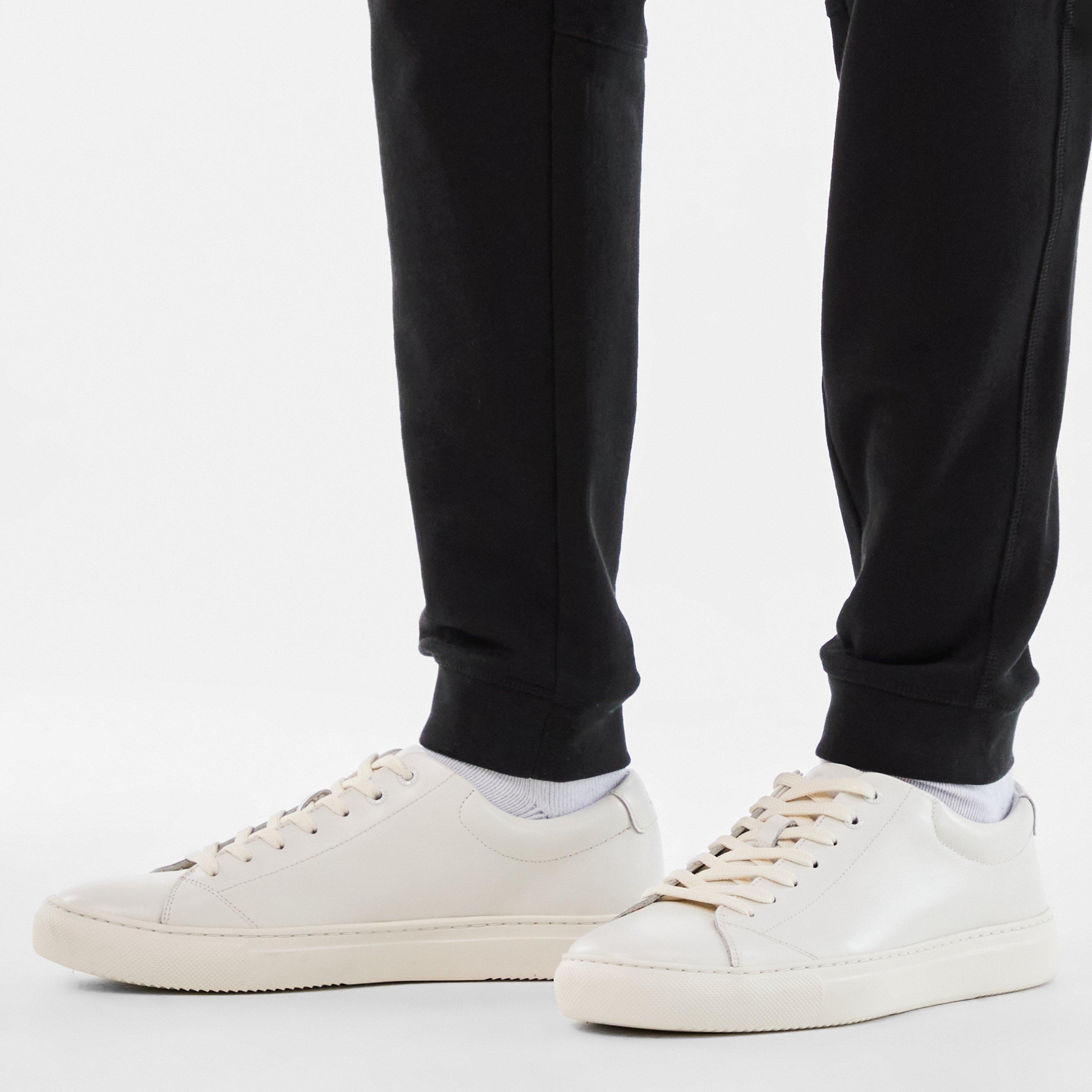 White - Boss - Men's Double Buckle Monk Shoes - 3