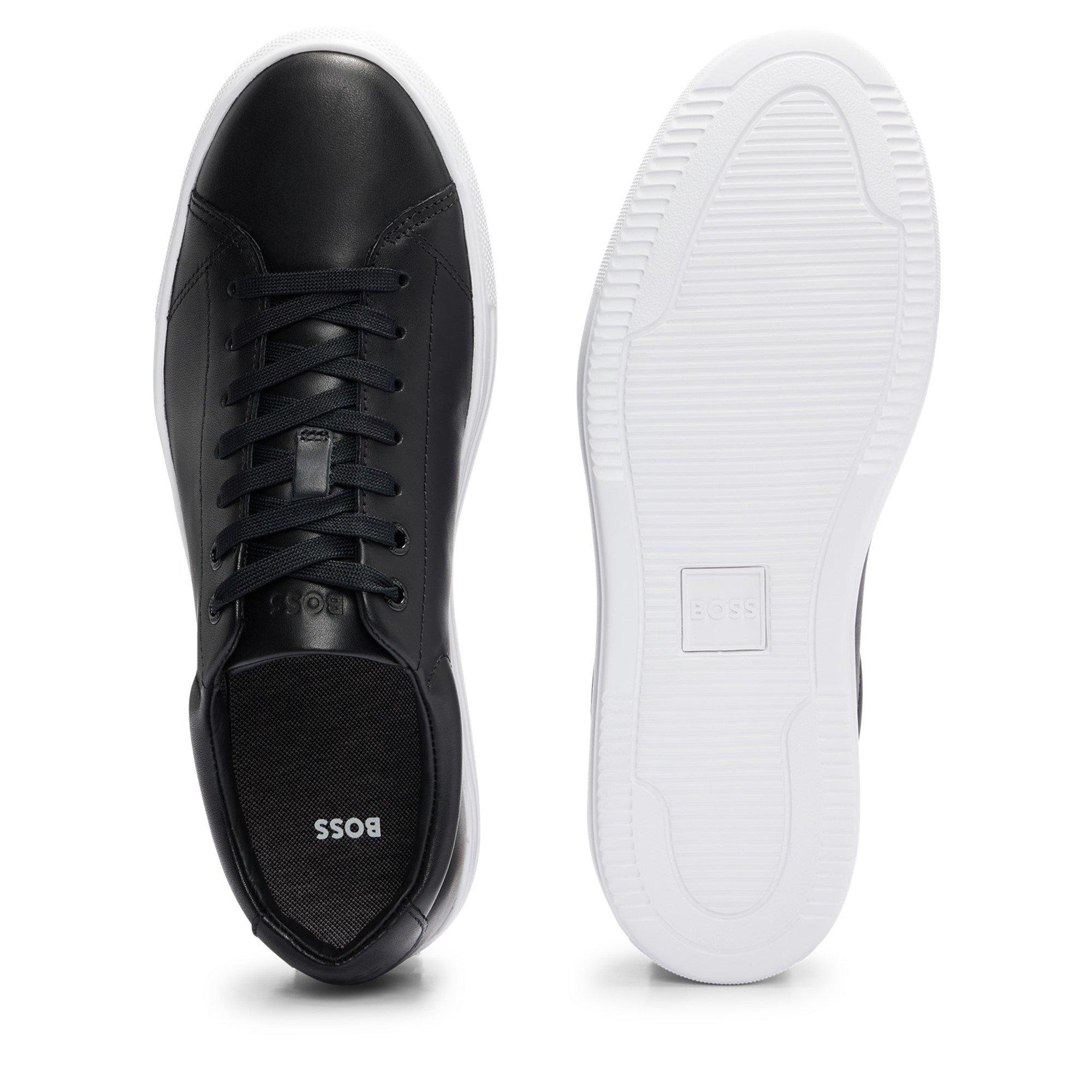Black - Boss - Men's Monk Shoes - 4
