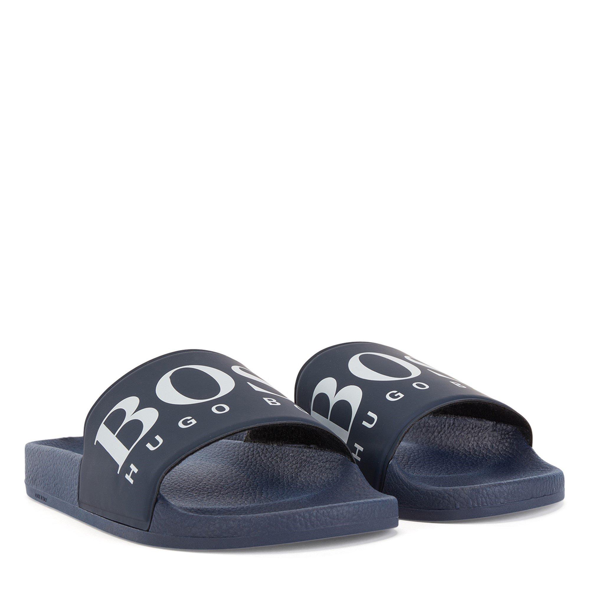 Dark Blue - Boss - Men's Monk Shoes - 2