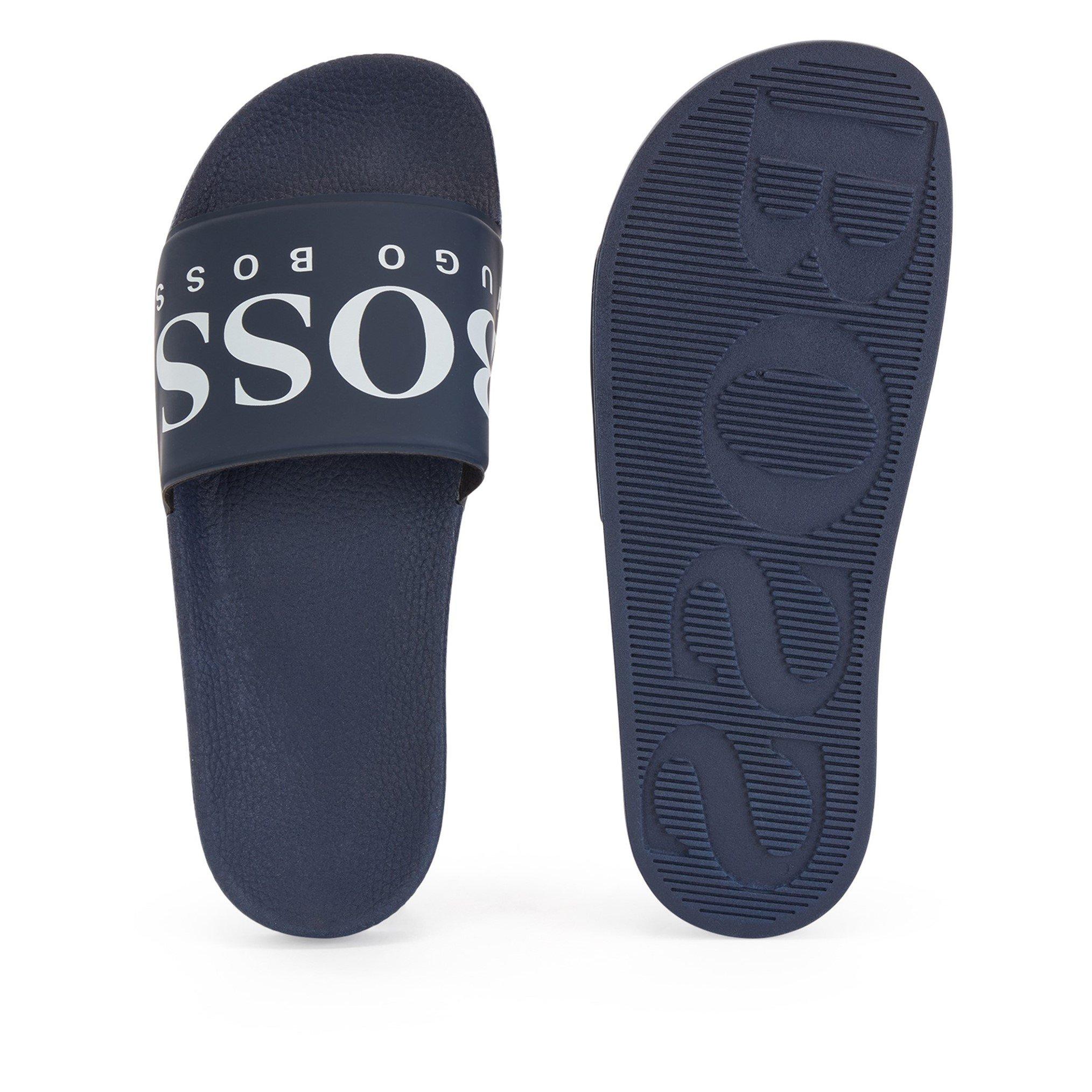 Dark Blue - Boss - Men's Monk Shoes - 4