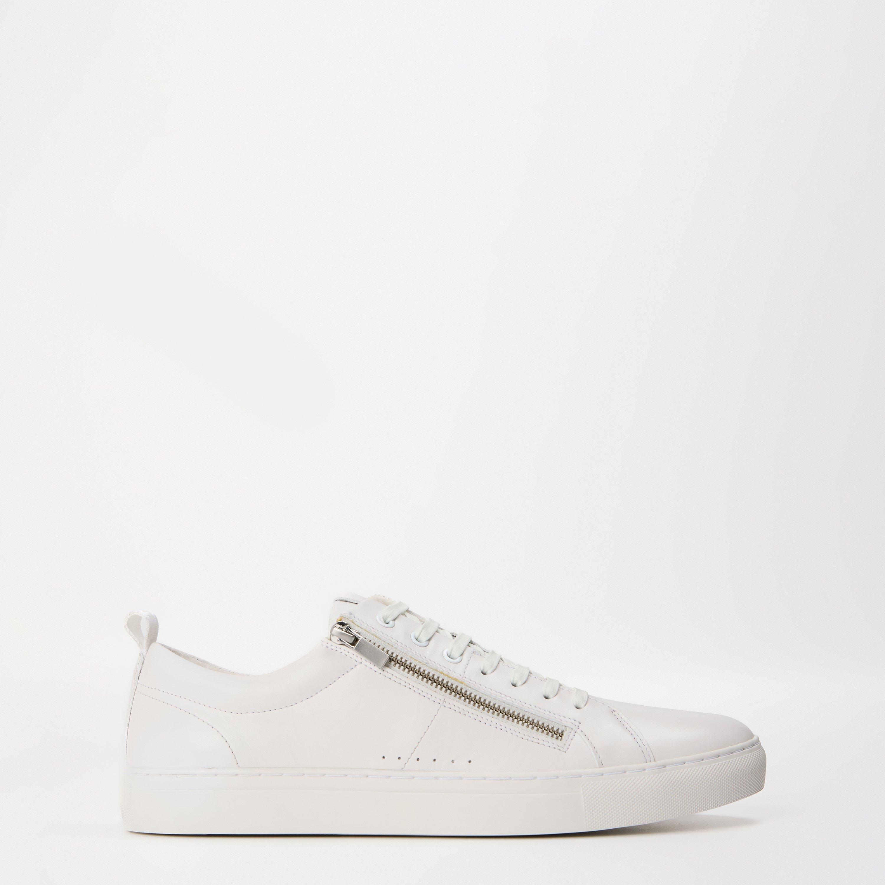 White - Hugo - Men's Double-Buckle Monk Shoes - 1